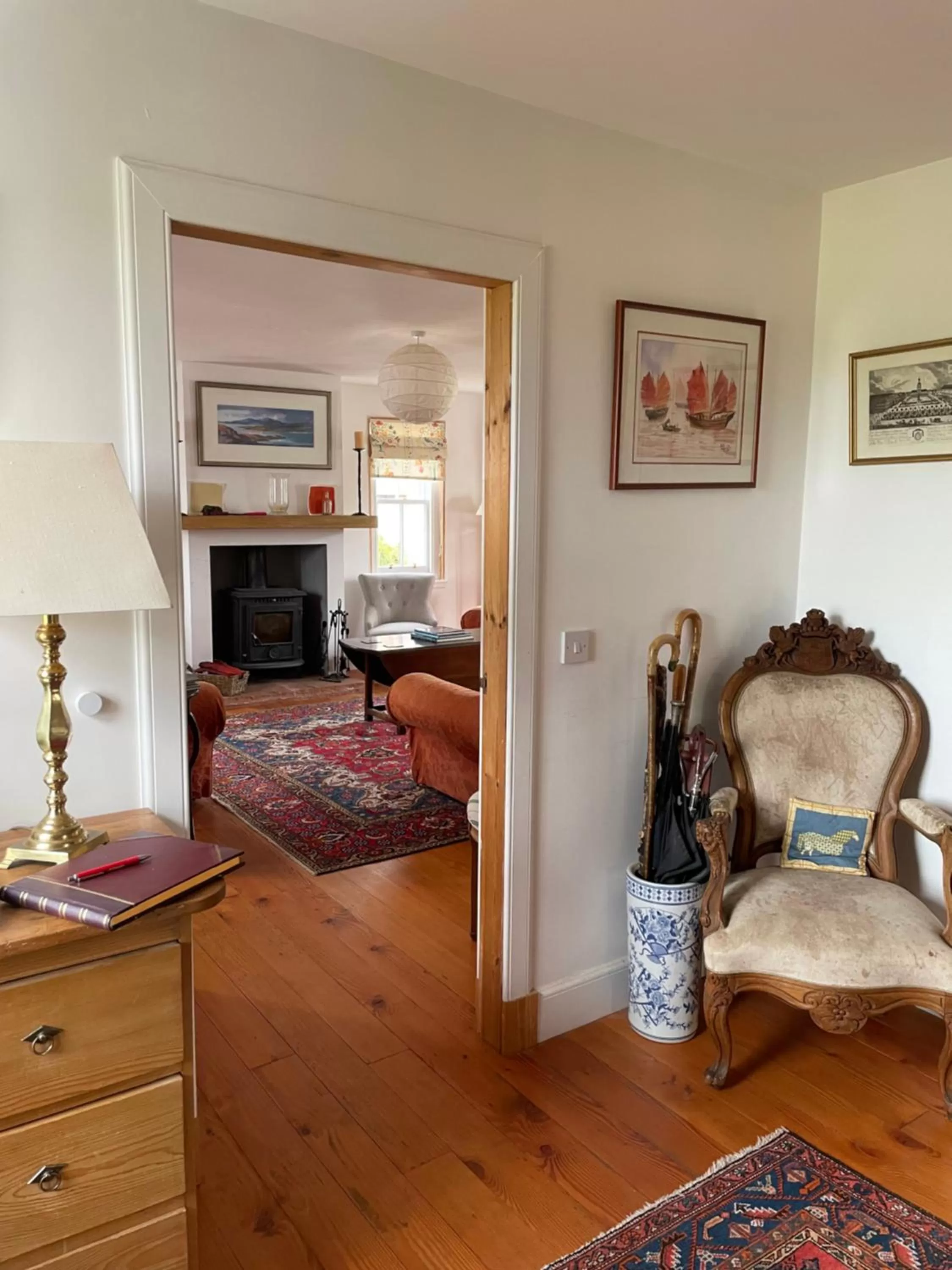 Living room in Ladyurd Farmhouse