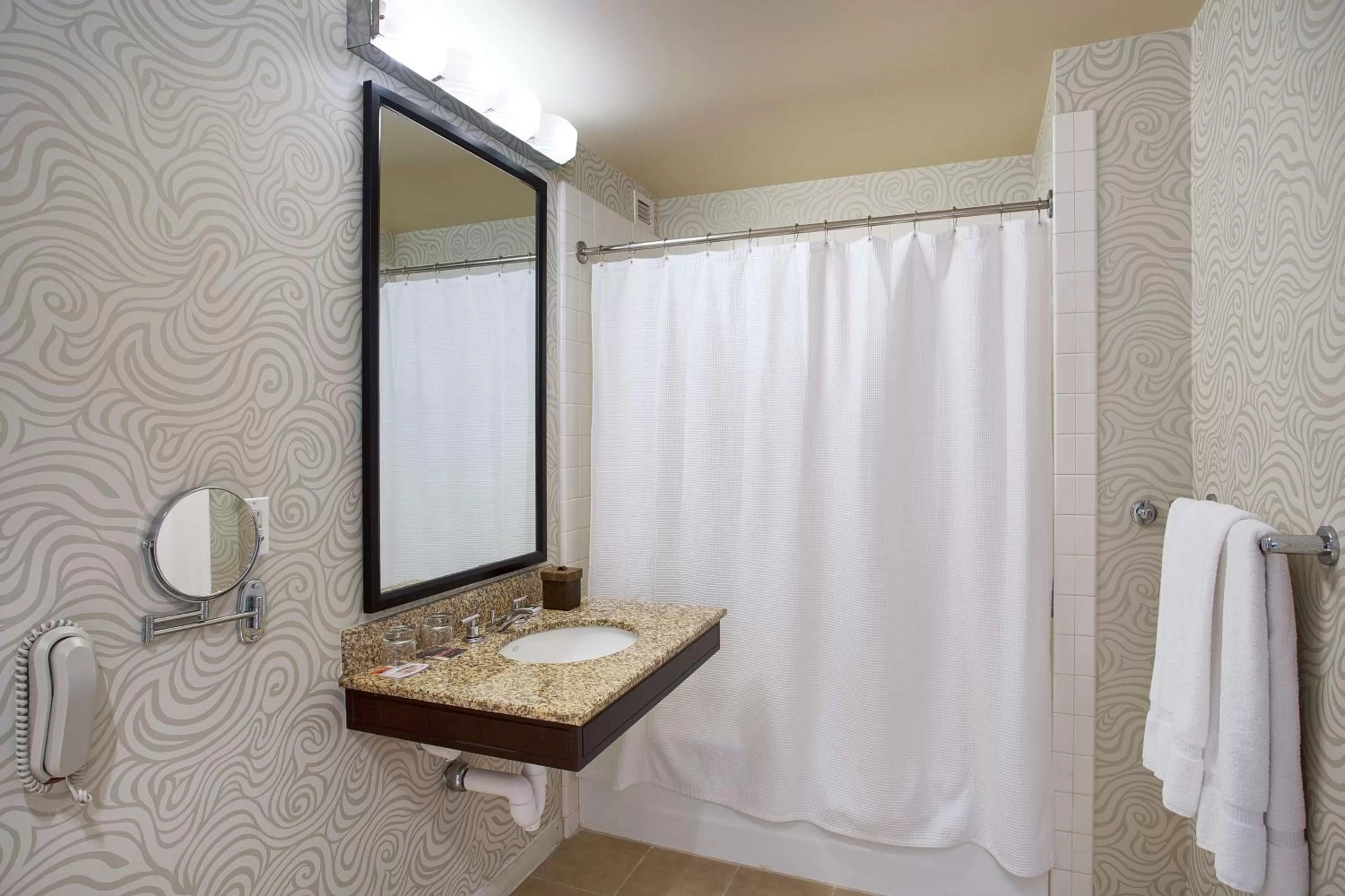 Bathroom in Juniper Hotel Cupertino, Curio Collection by Hilton