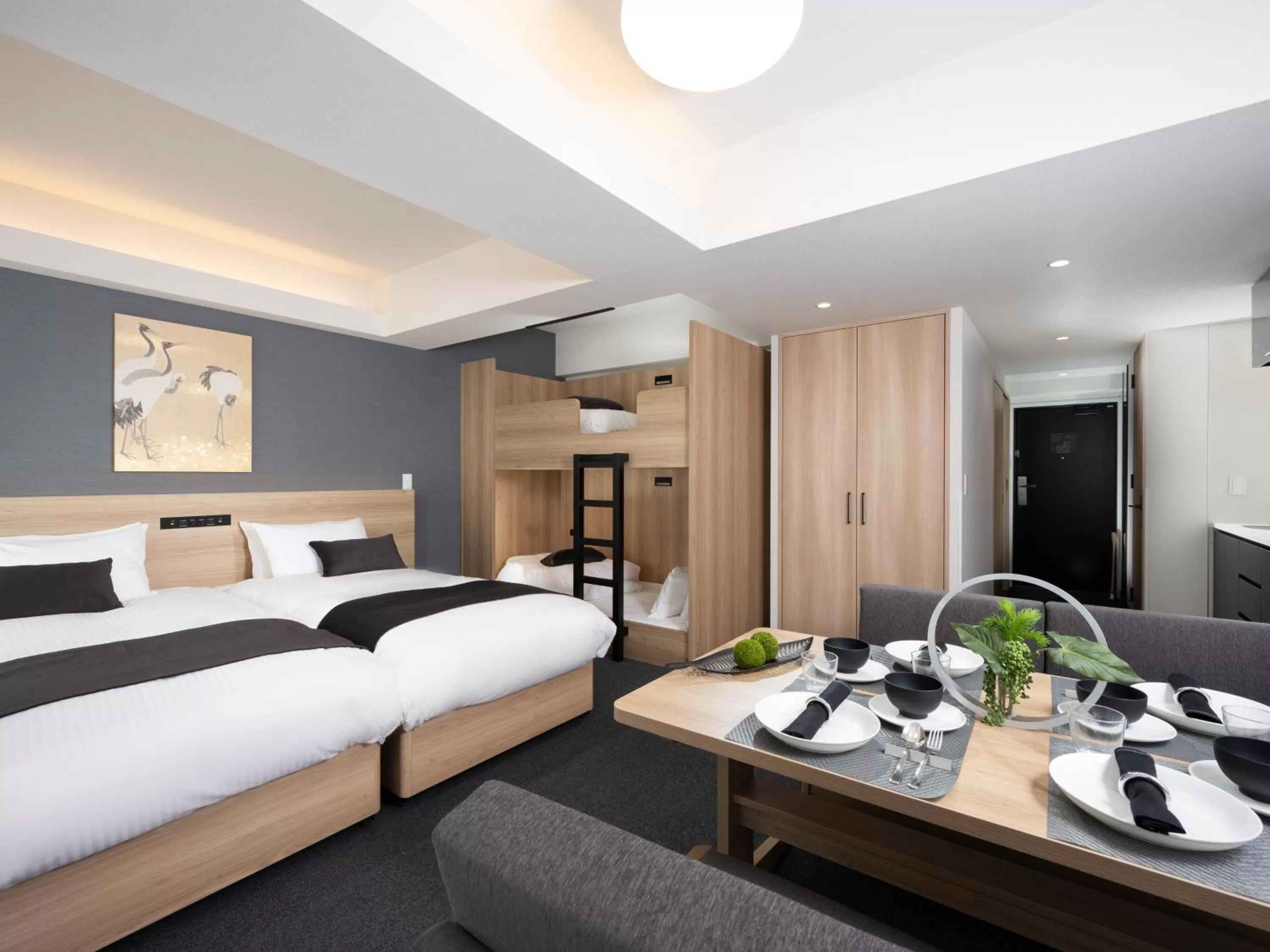 Family Theater Apartment in MIMARU Osaka Shinsaibashi West