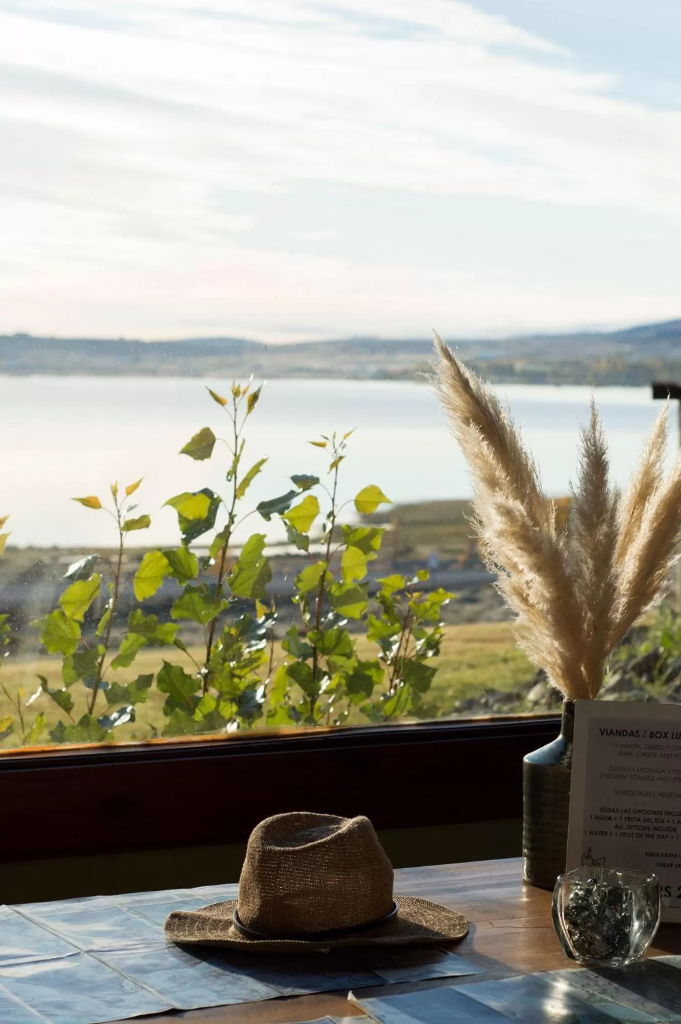 Lobby or reception in Hosteria La Estepa
