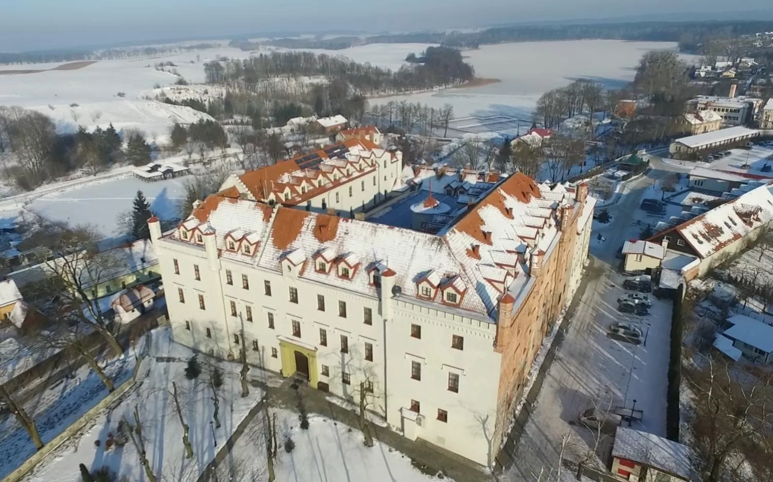 Bird's eye view in Hotel Zamek Ryn