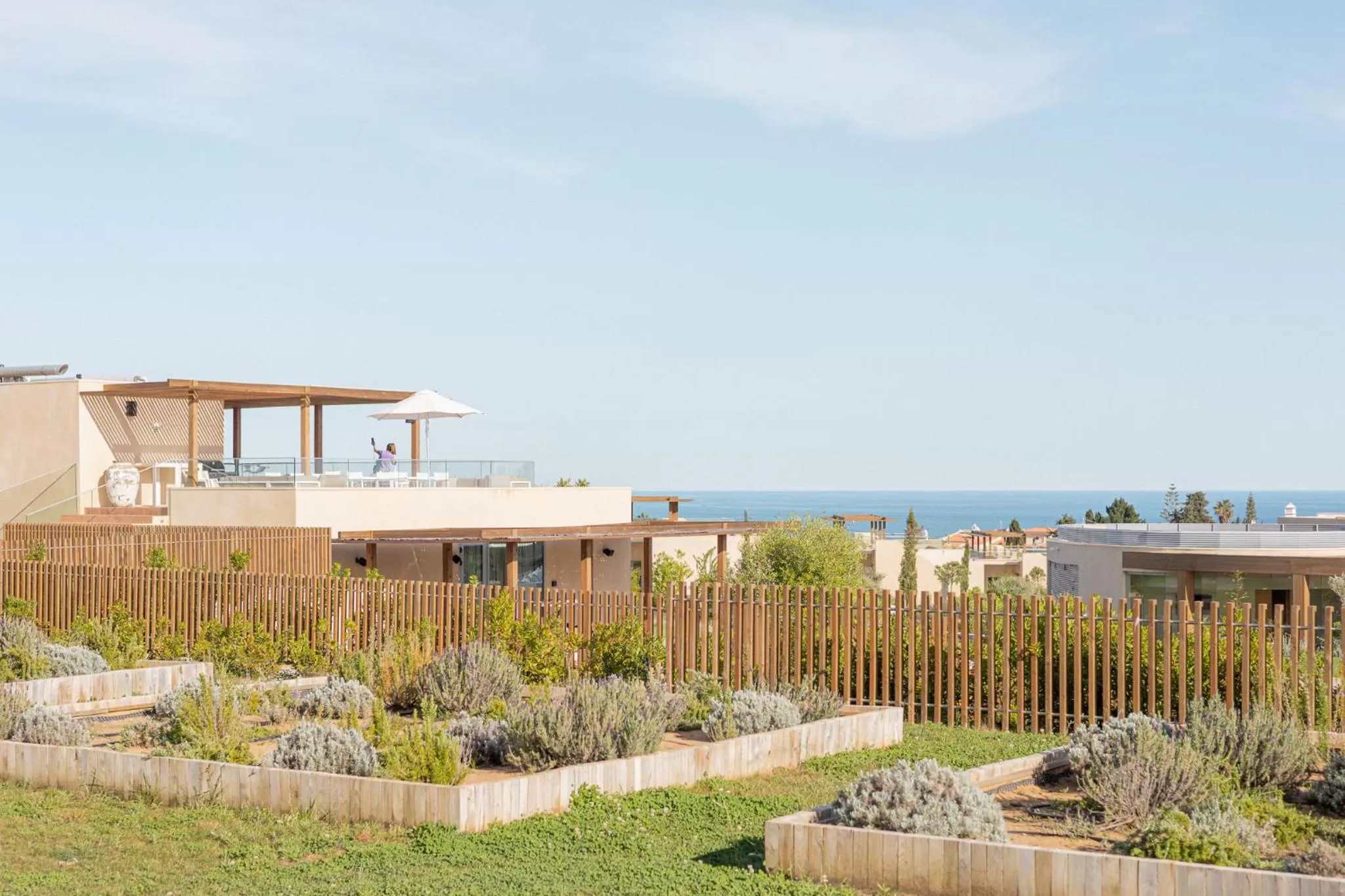 Property building in White Shell Beach Villas