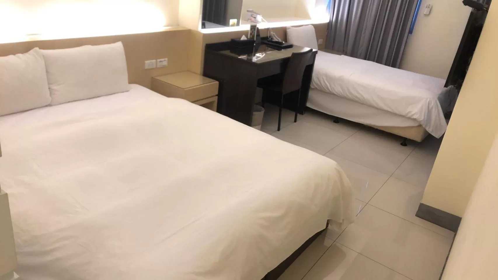 Bed in Kiwi Express Hotel - Kaohsiung Station