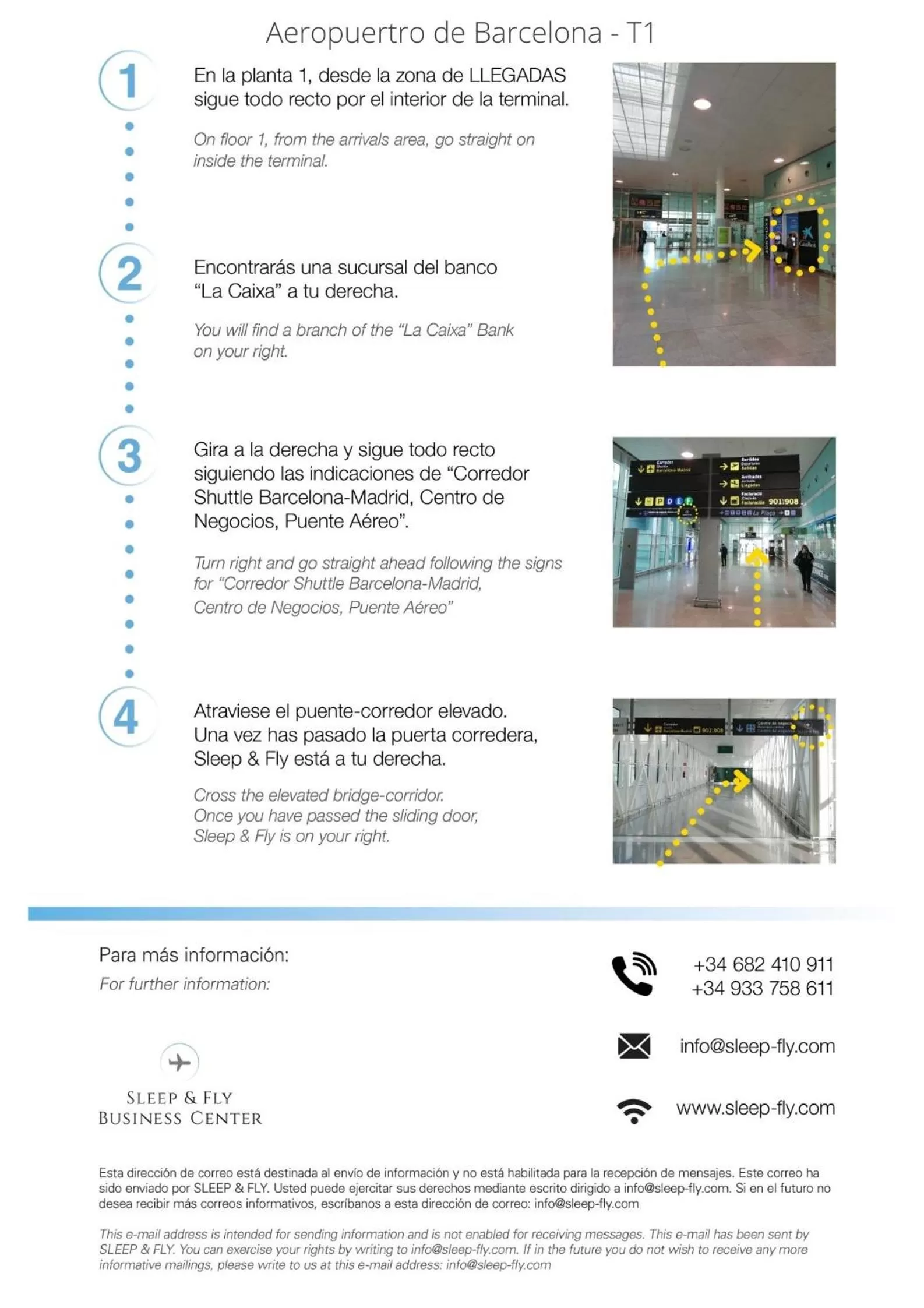 Floor plan in Sleep&Fly