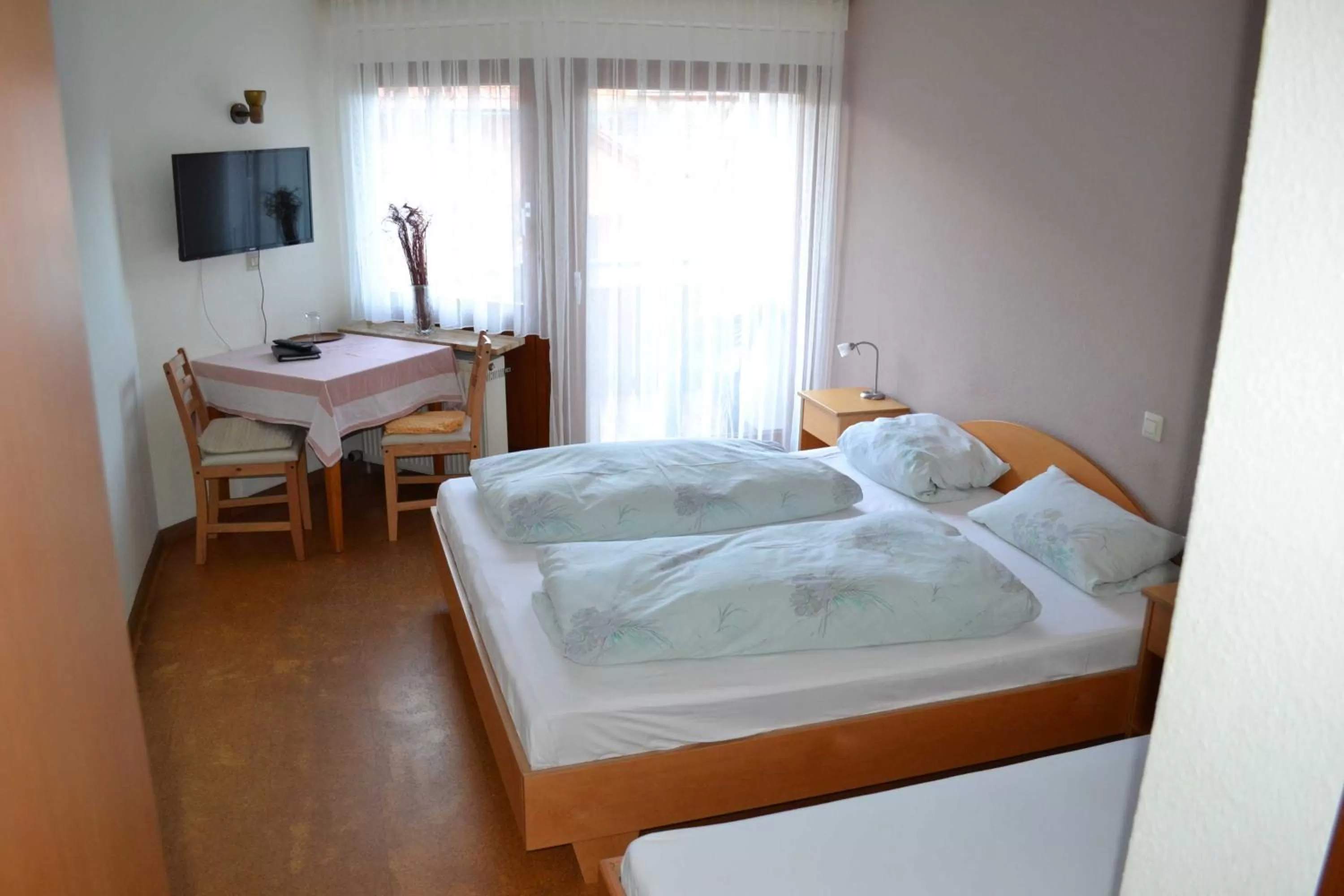 Bedroom, Bed in Gaestehaus Tagescafe Eckenfels