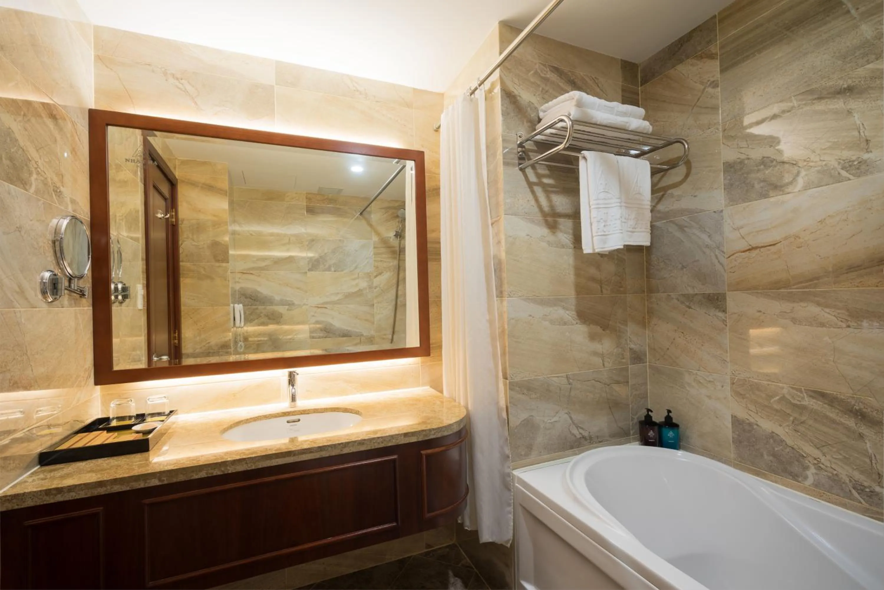 Bathroom in Nhat Ha Maison Hotel formerly Nhat Ha 1 Hotel