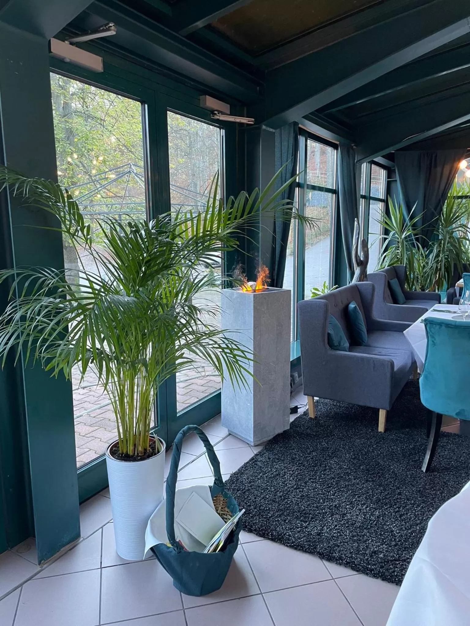 Seating area in Parkhotel Waldschlösschen