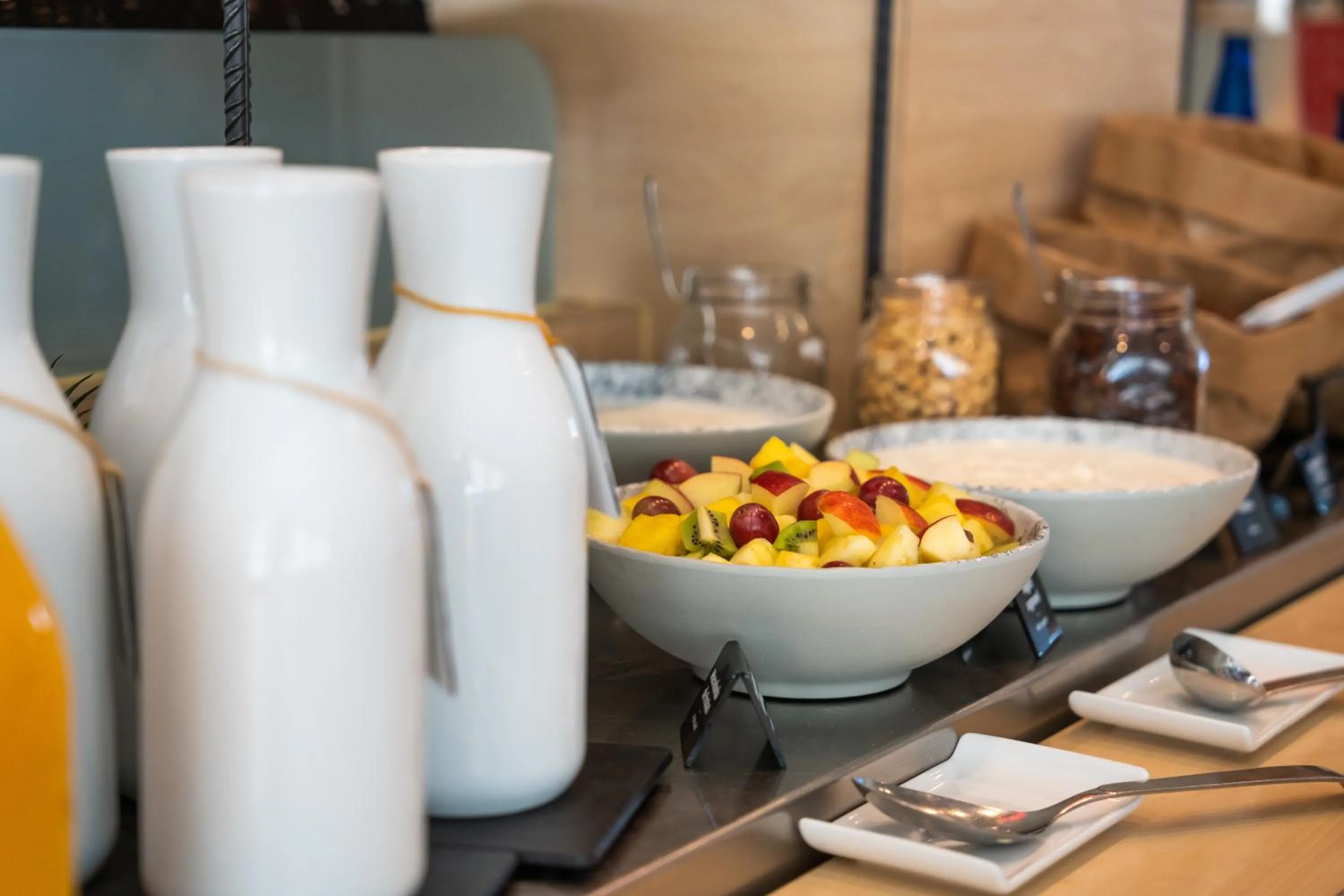 Breakfast in Ibis Madrid Alcobendas