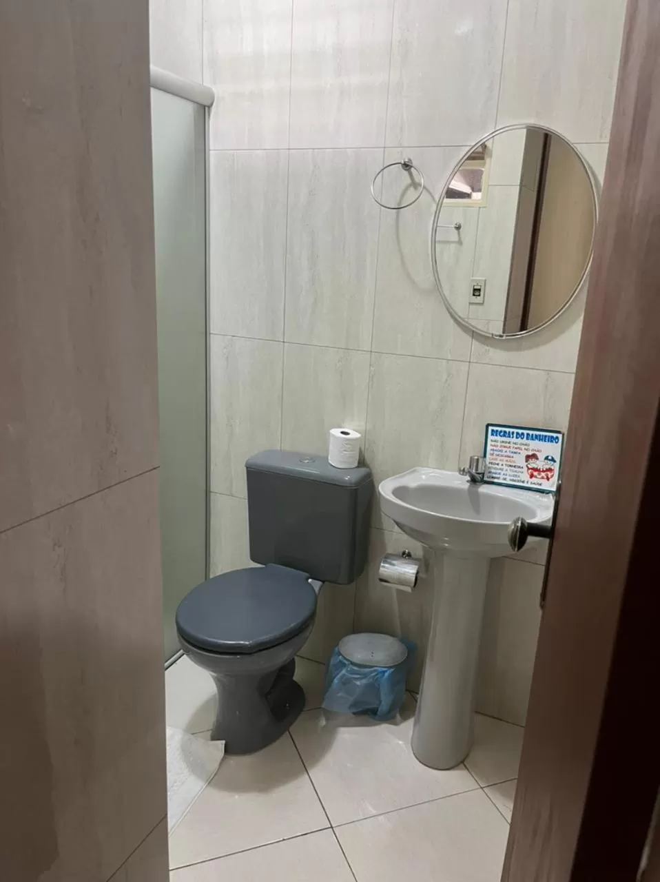 Bathroom in Hotel Vitória