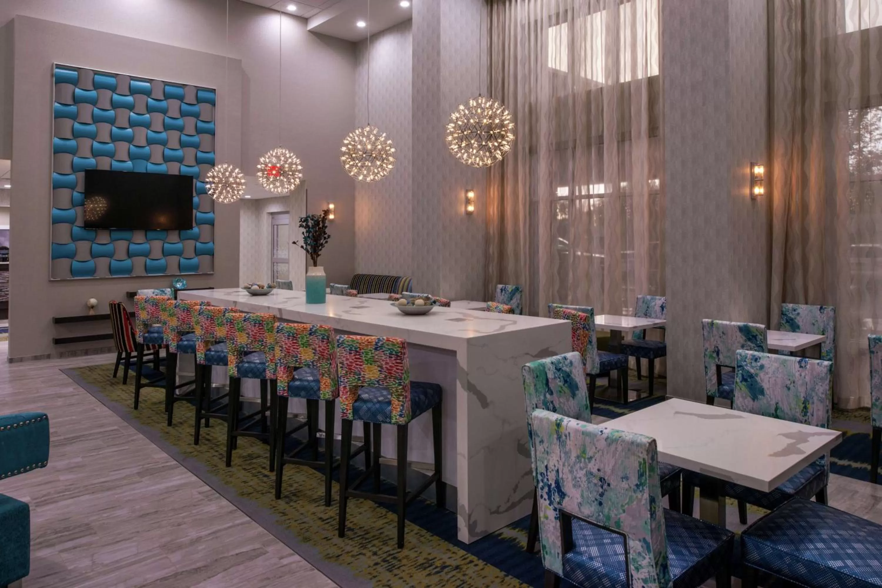 Lobby or reception in Hampton Inn & Suites Atlanta/Marietta