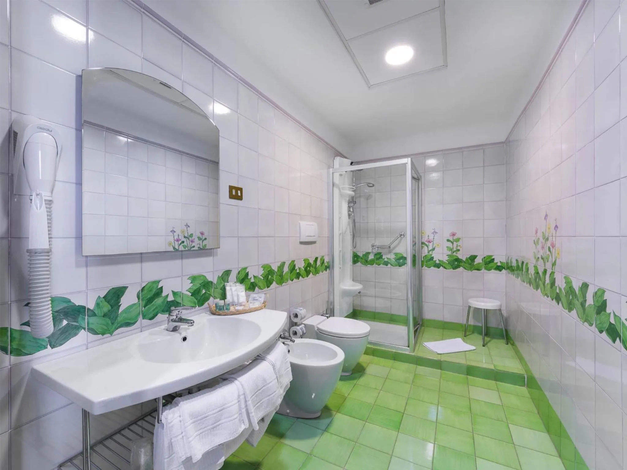 Bathroom in Hotel Sole Splendid