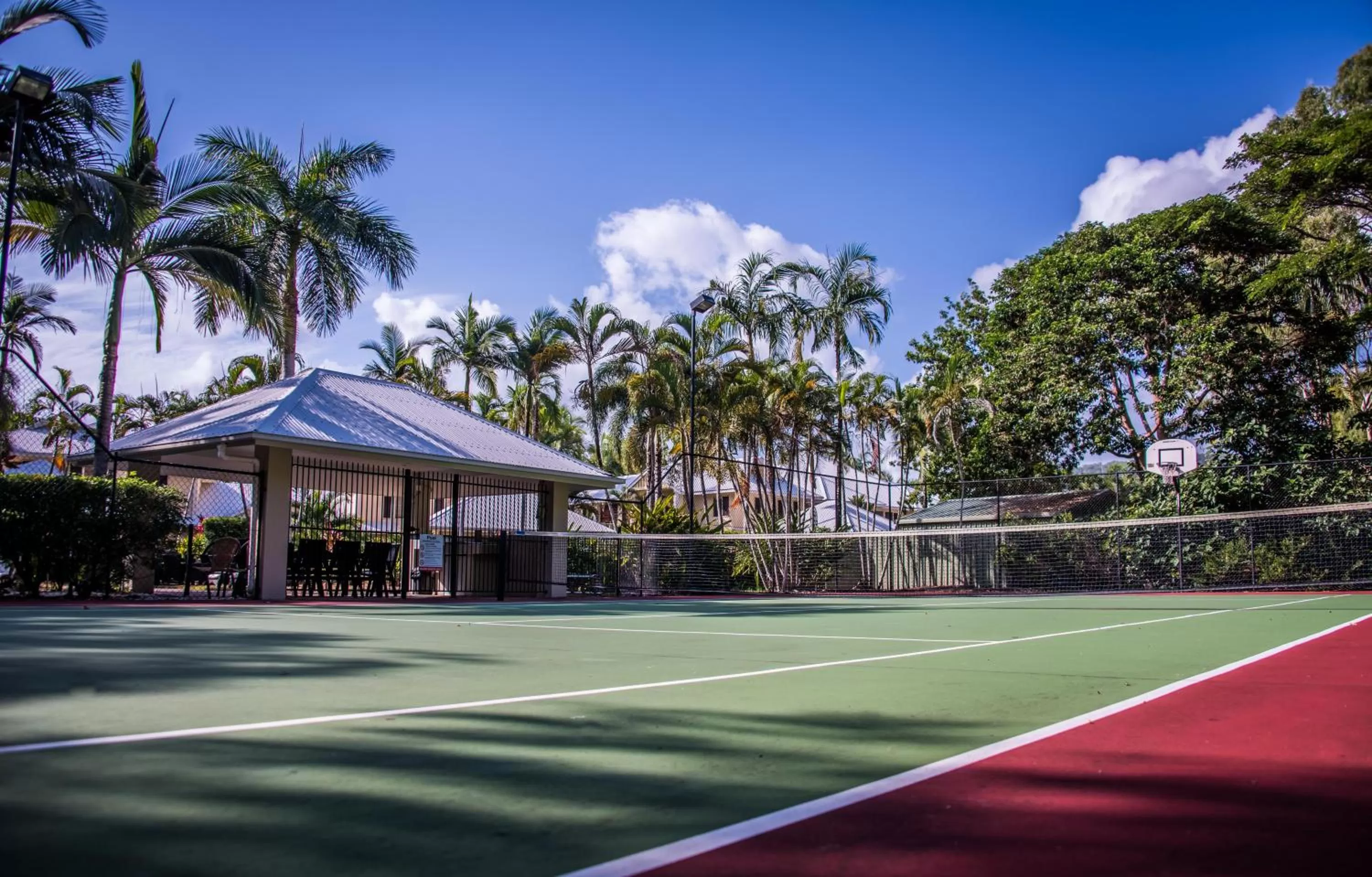 Tennis court in Paradise Links Resort Port Douglas