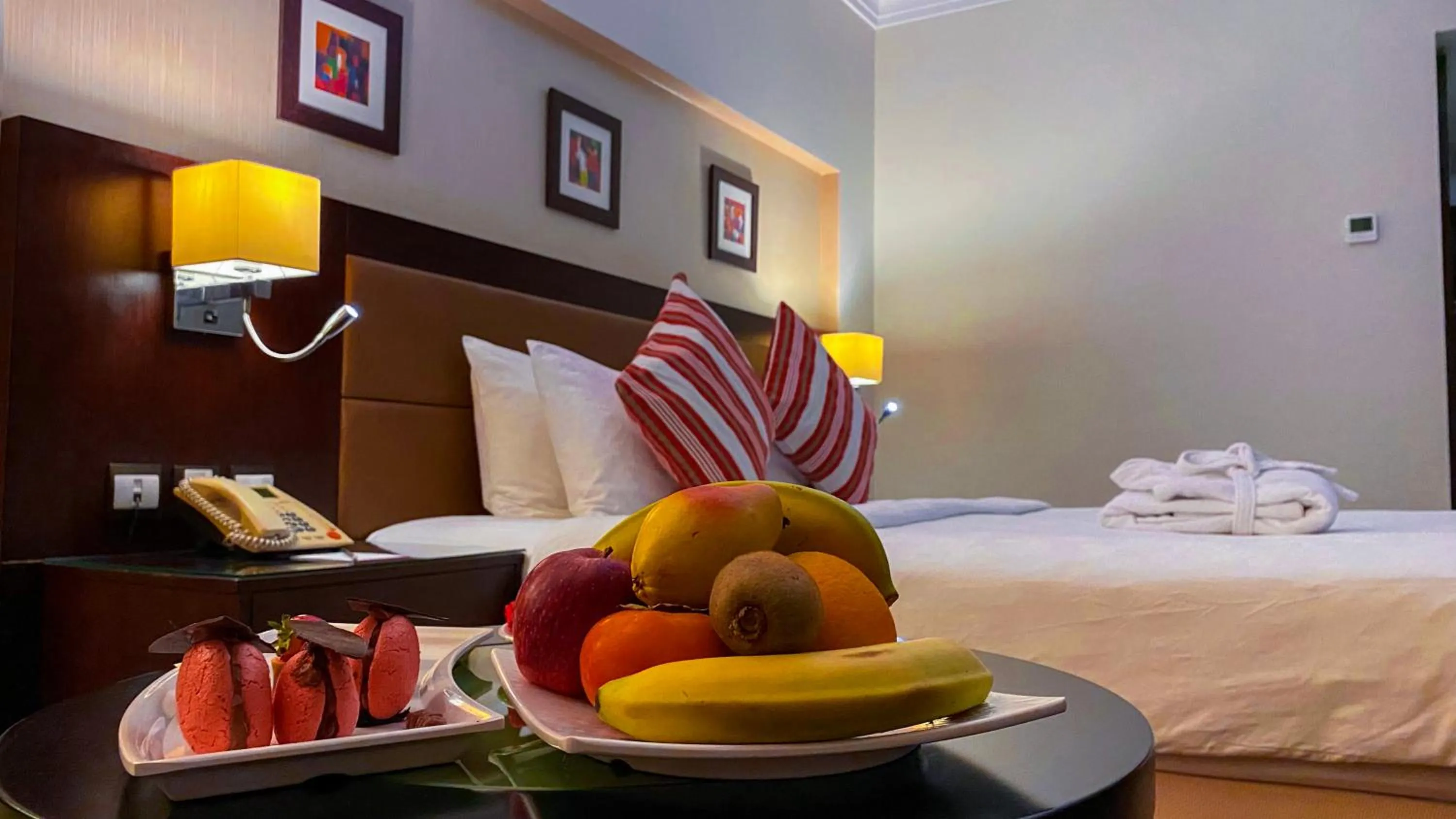 Bed in Oryx Hotel Aqaba