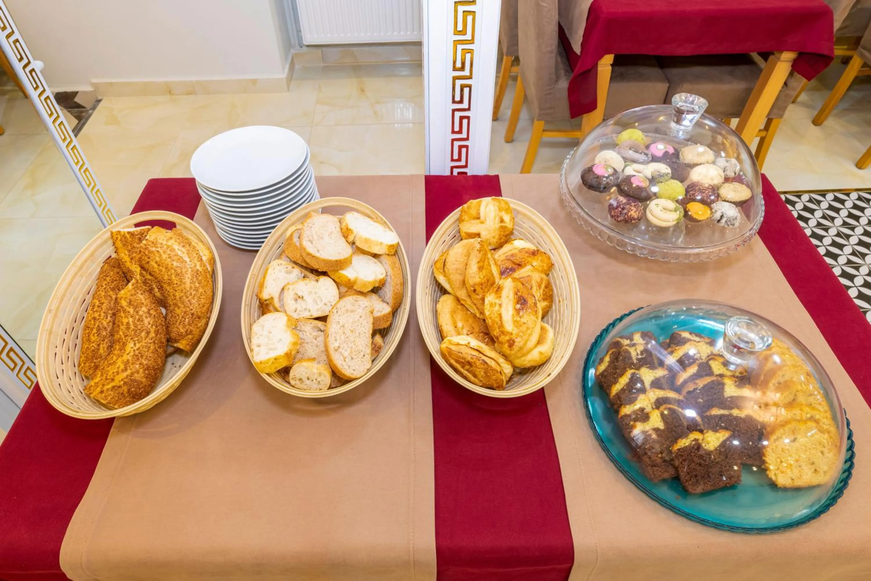 Buffet breakfast in Hotel Yesilpark