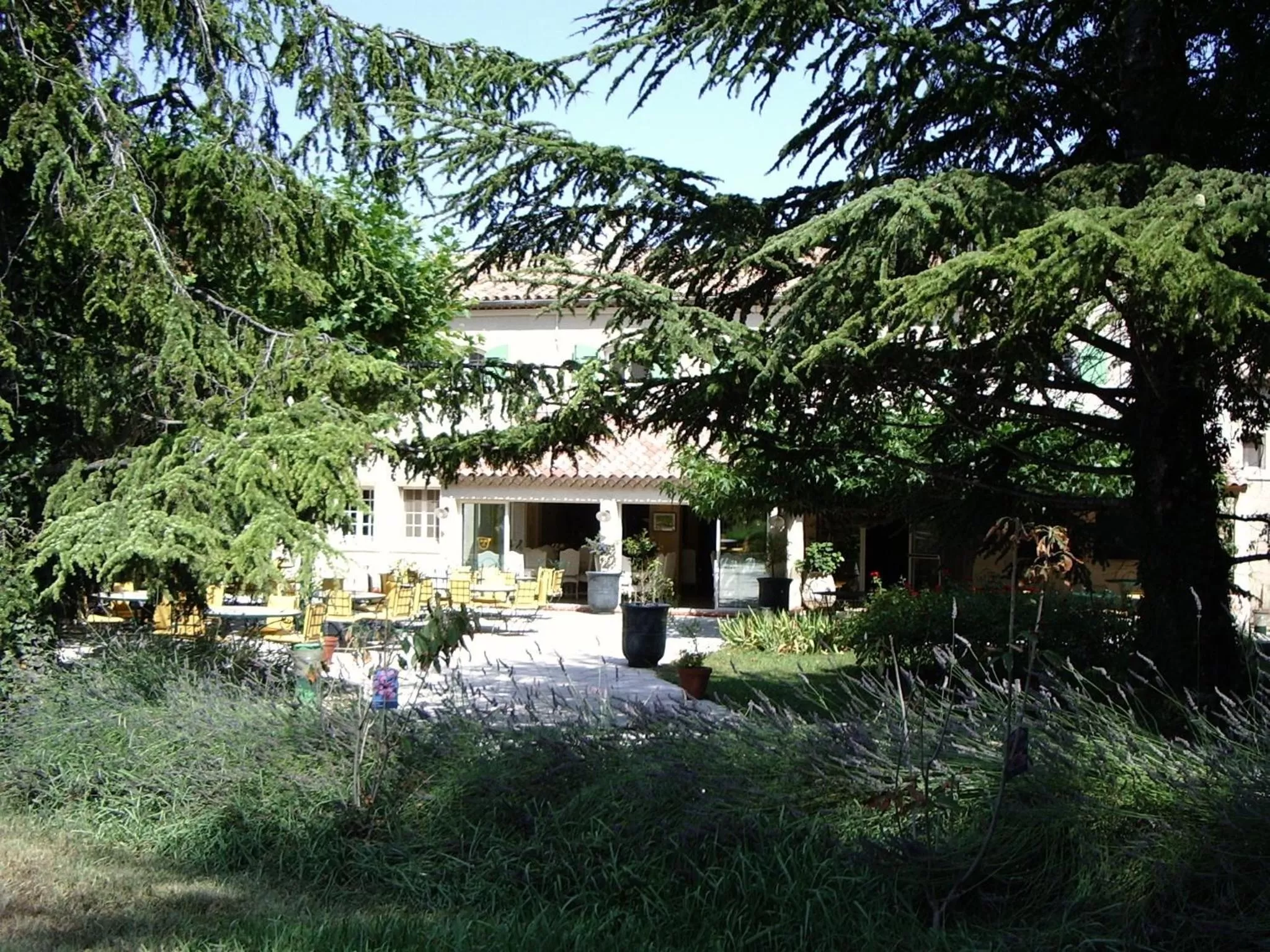 Garden in Best Western Le Val Majour