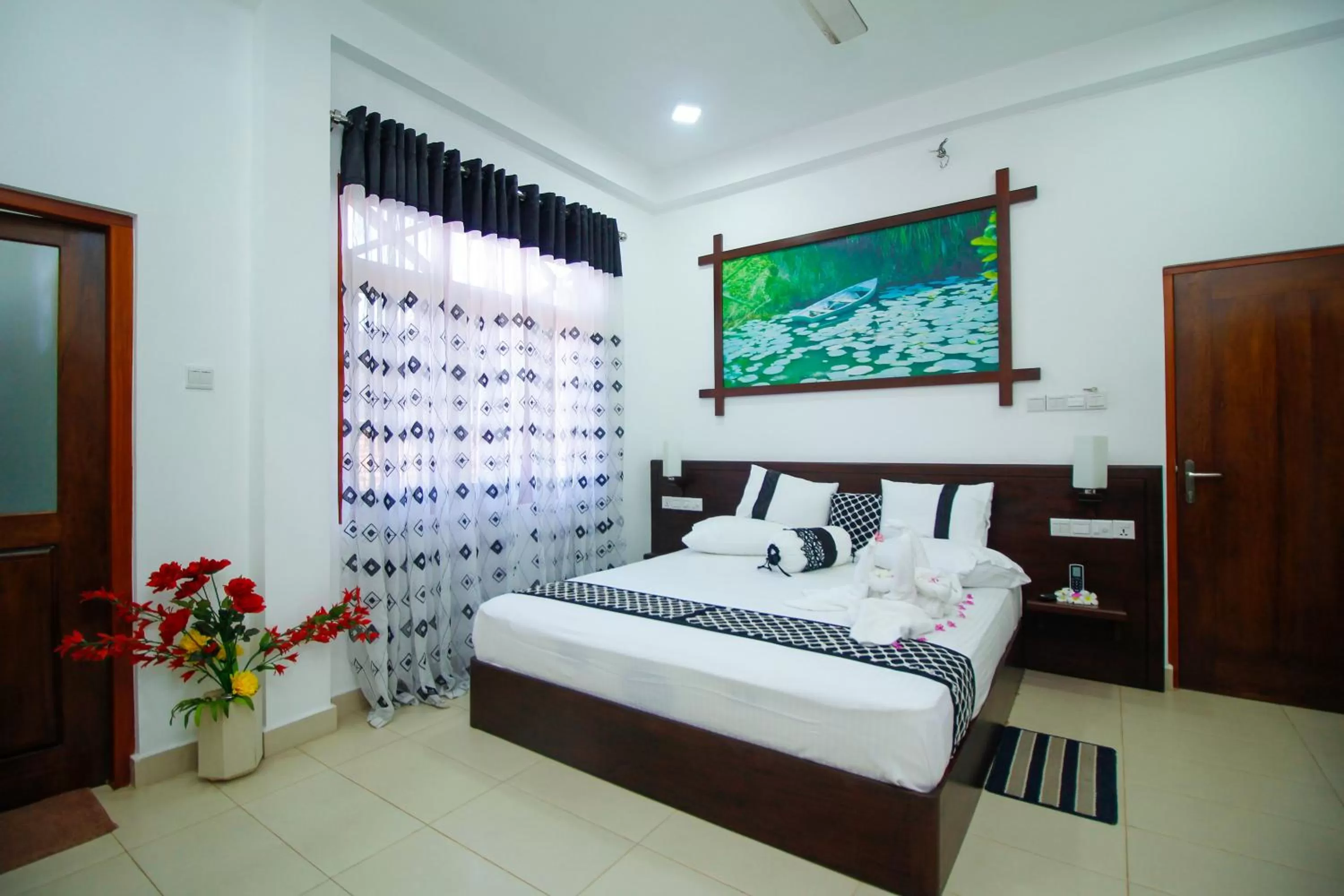 Bedroom, Bed in Dedunu Home Bentota