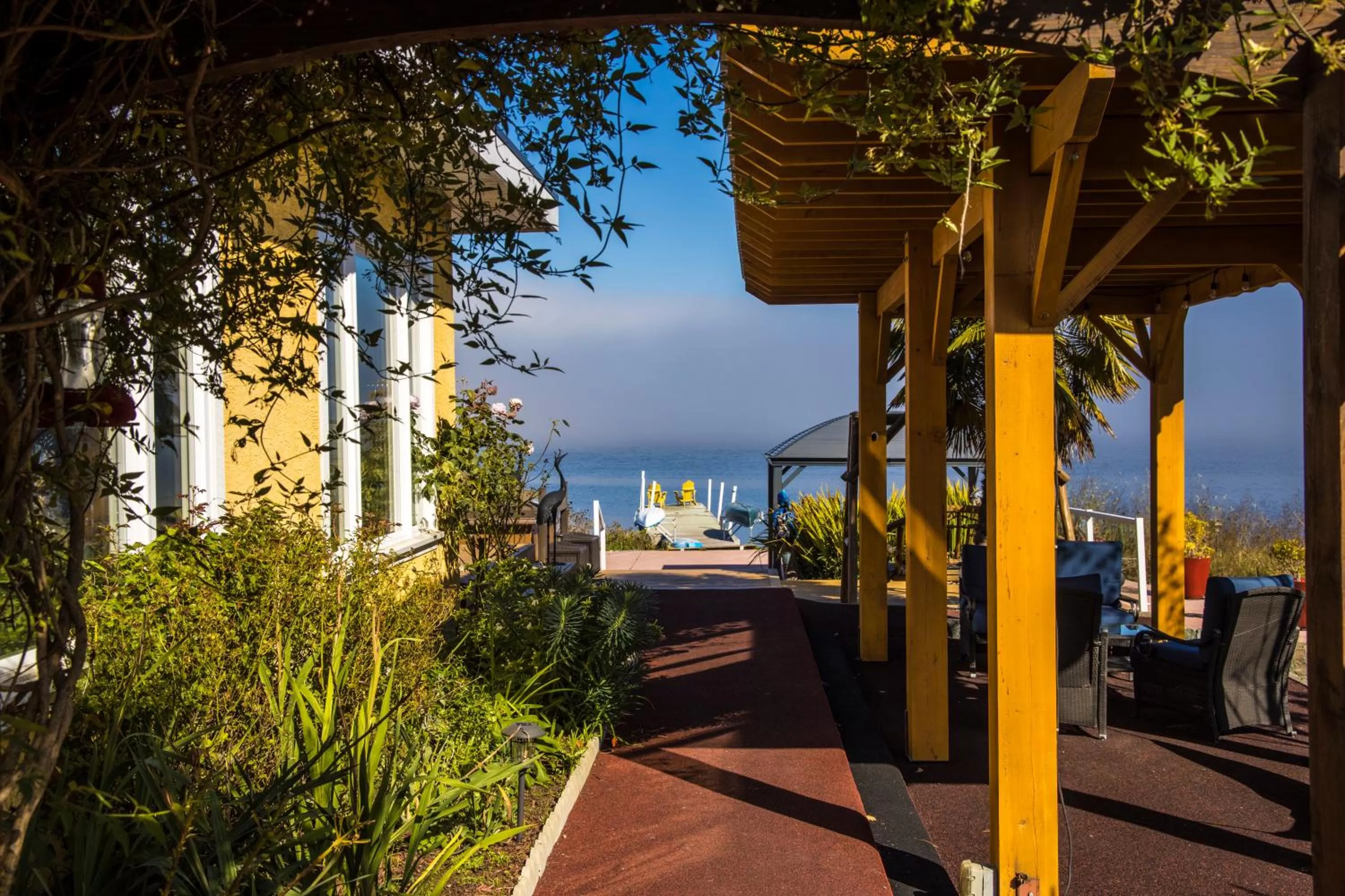 View (from property/room) in Birds of a Feather Victoria Oceanfront Studio Suites