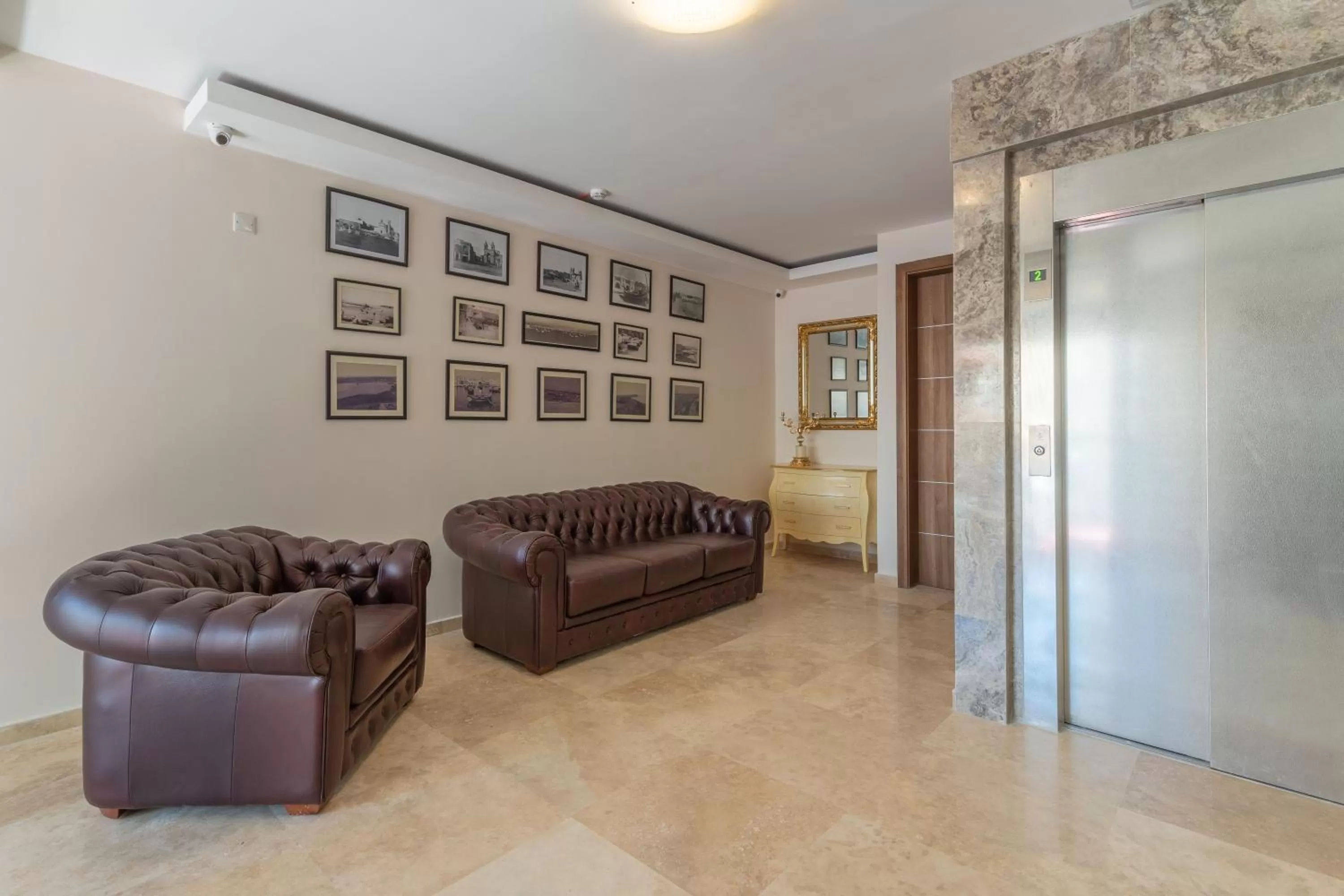 Lobby or reception in Dun Gorg Guest House