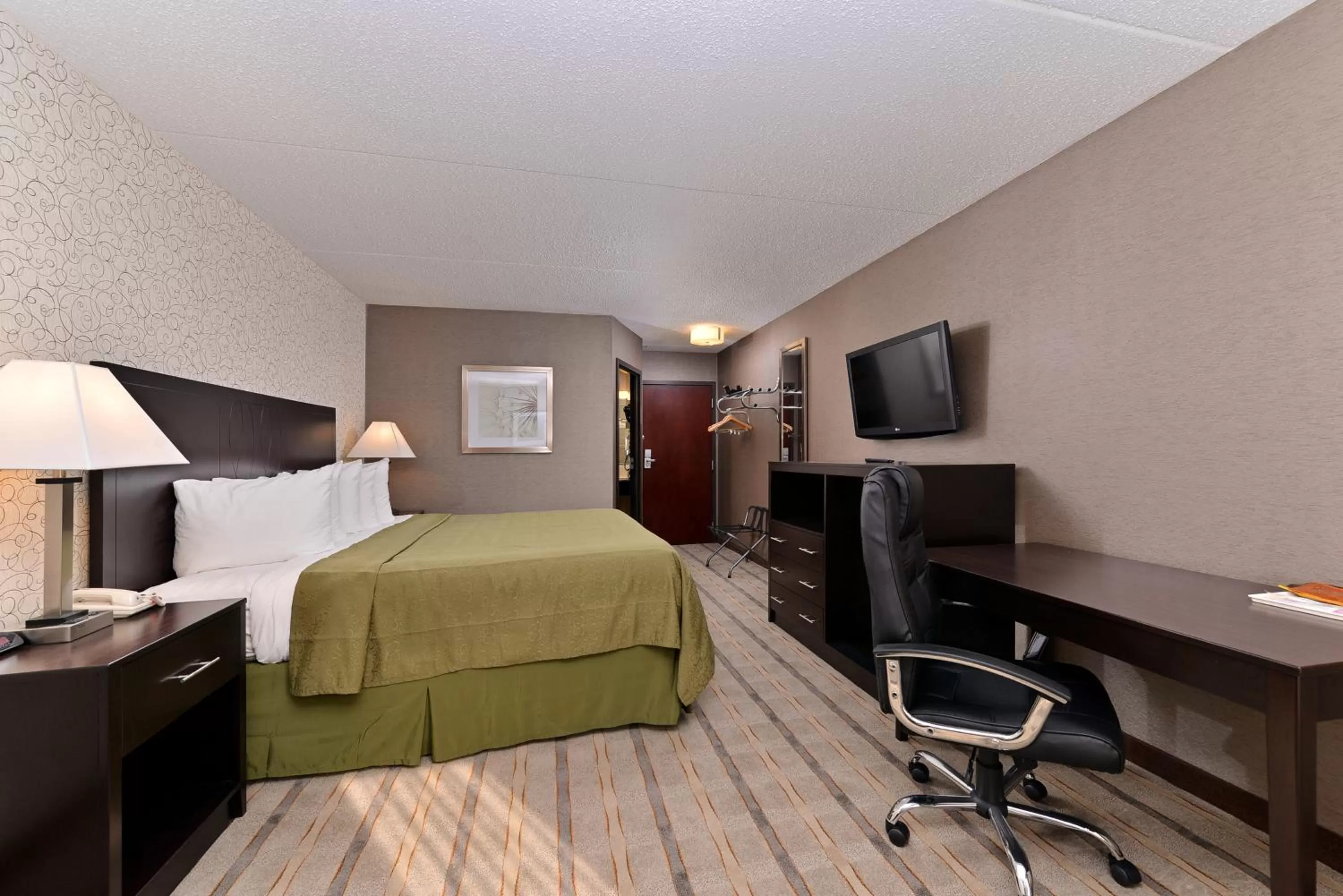Bedroom, Bed in Quality Inn & Suites Matteson near I-57