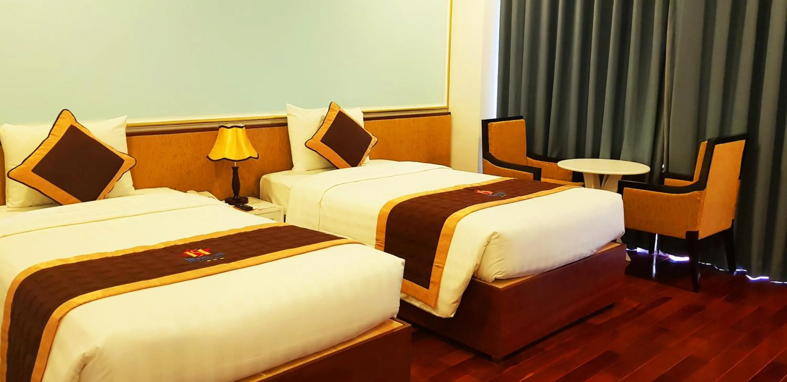 Bed in Huong Sen Annex Hotel