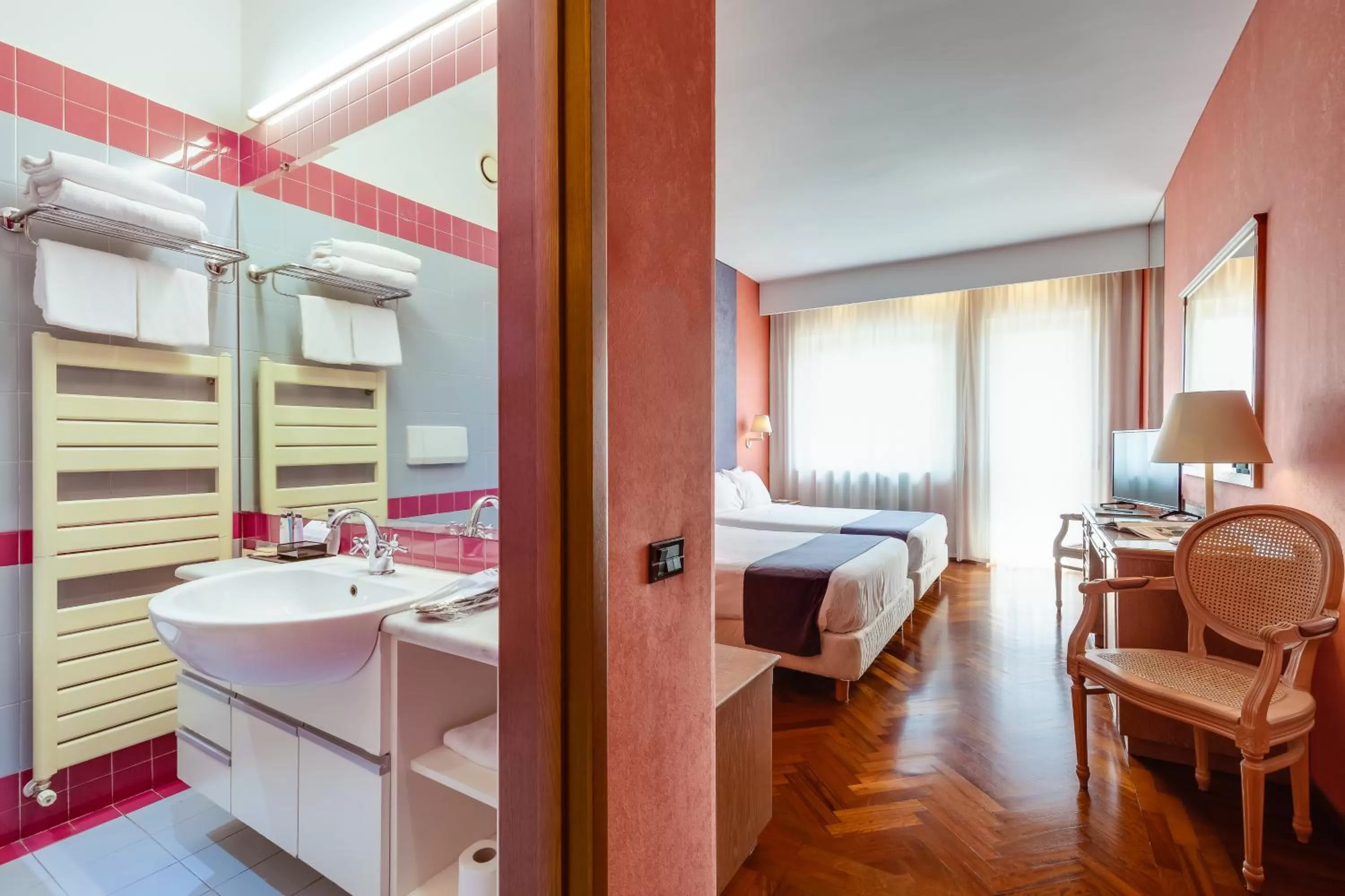 Bed in Culture Hotel Villa Capodimonte