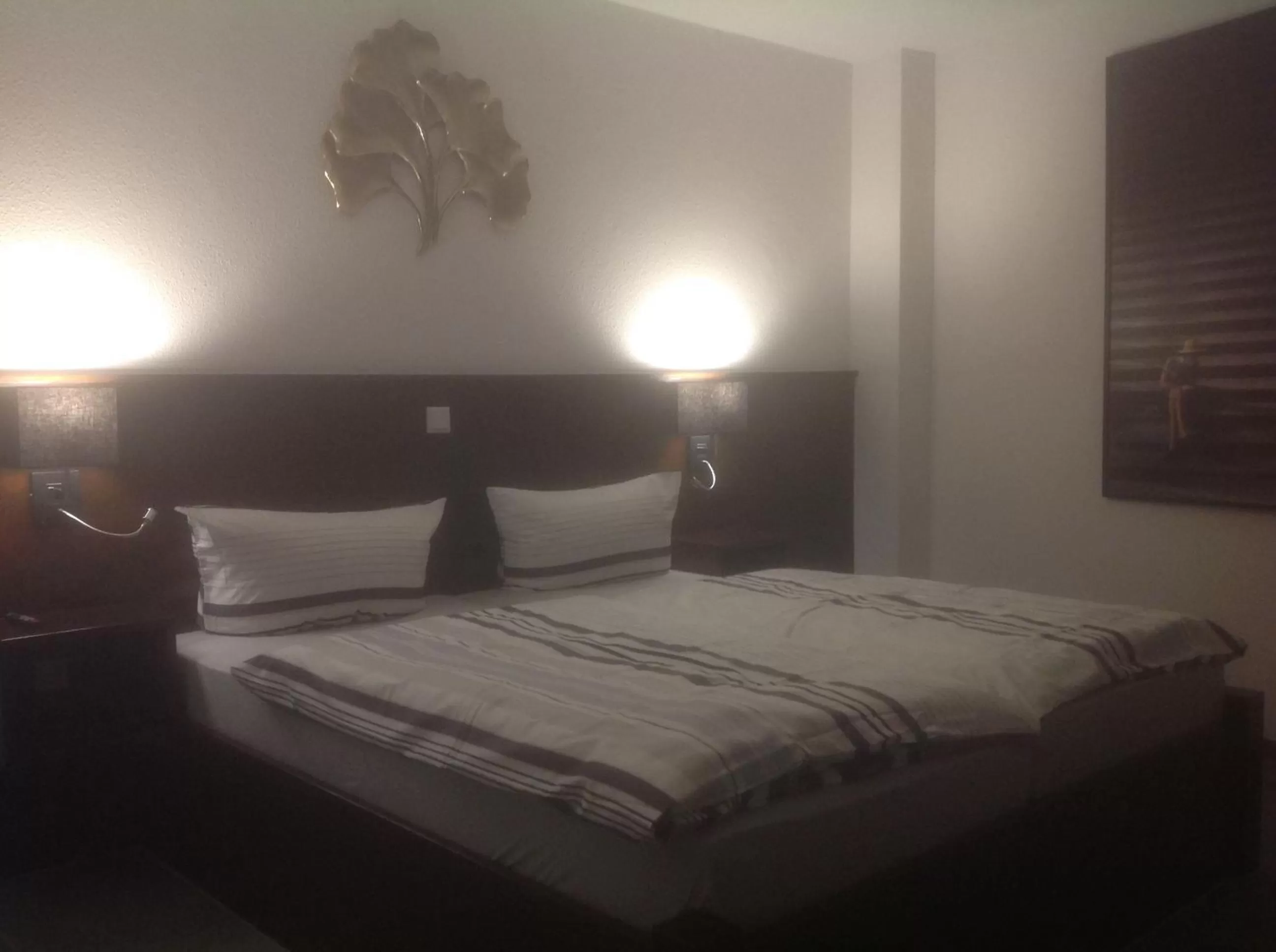 Bed in Hotel Restaurant Fritz