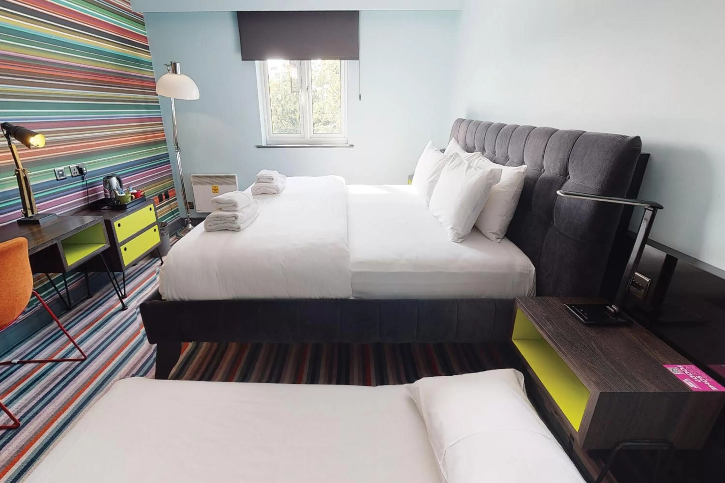 Bedroom, Bed in Village Hotel Nottingham