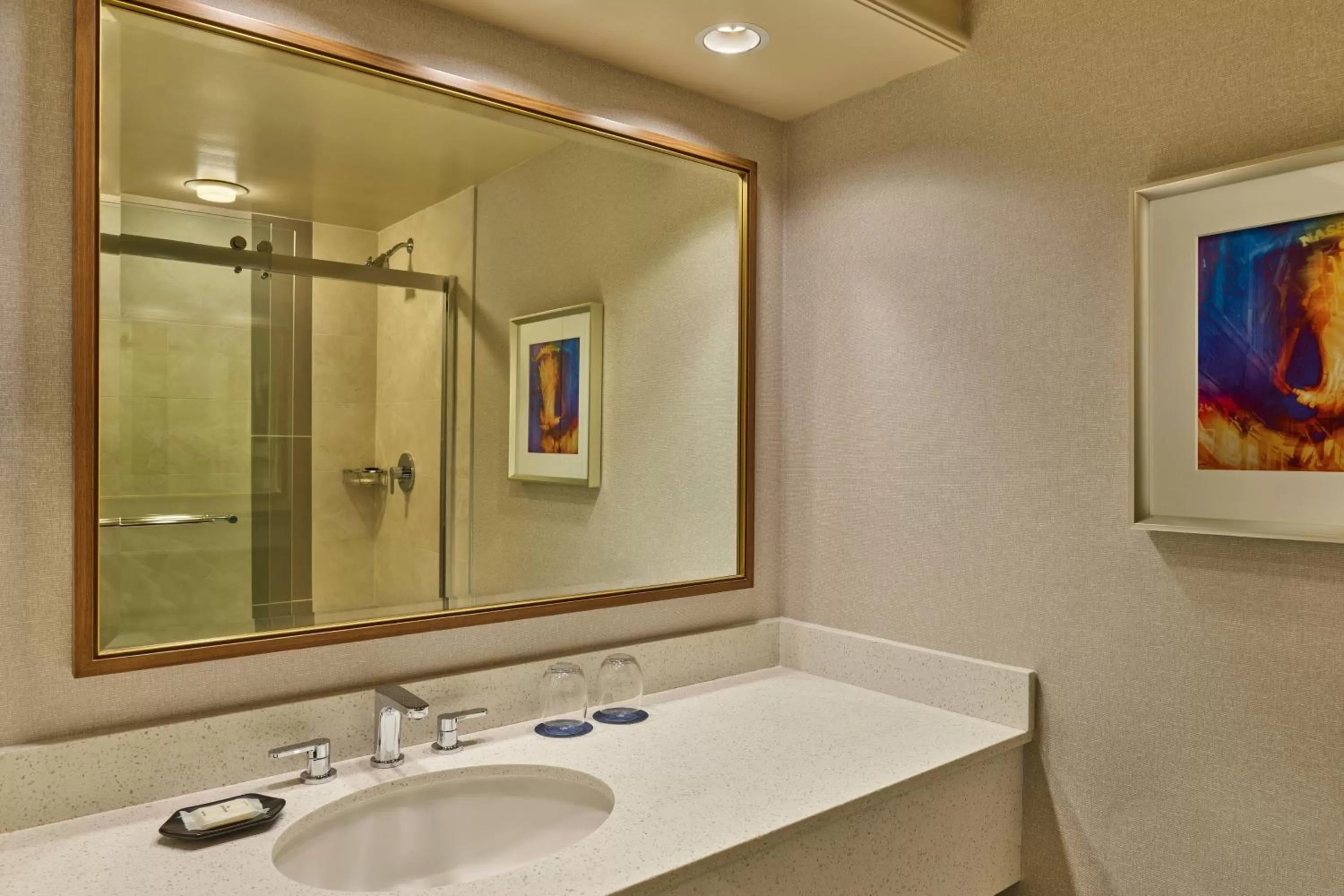 Bathroom in Sheraton Music City Nashville Airport