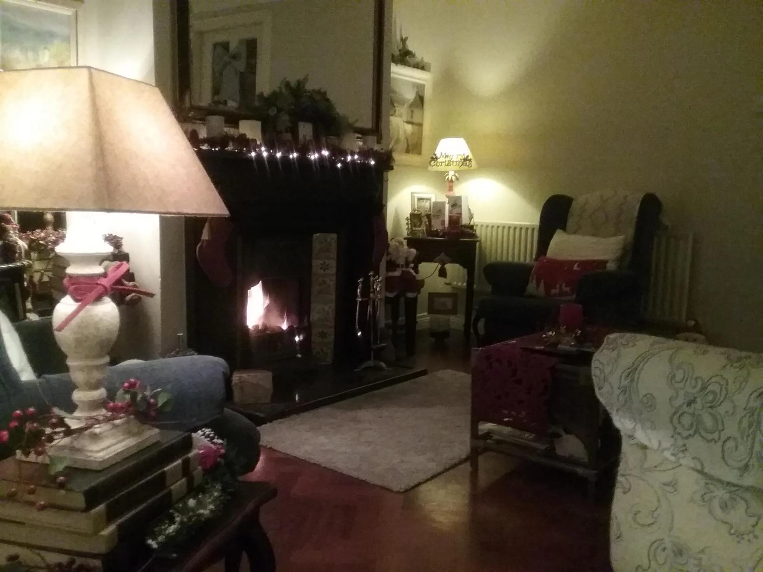 Living room in Ashleigh Guest House