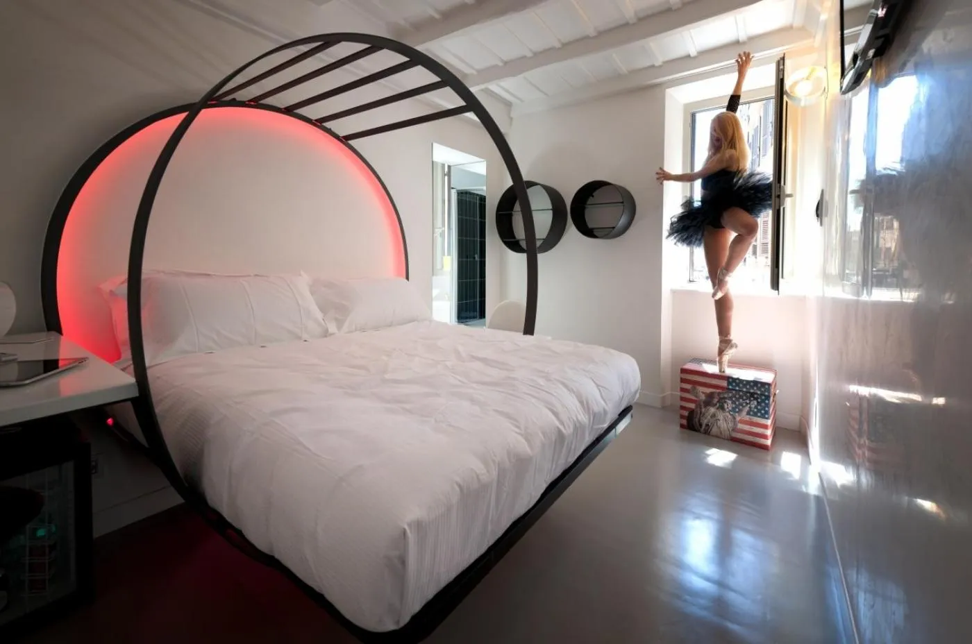 Bed in iRooms - Spanish Steps