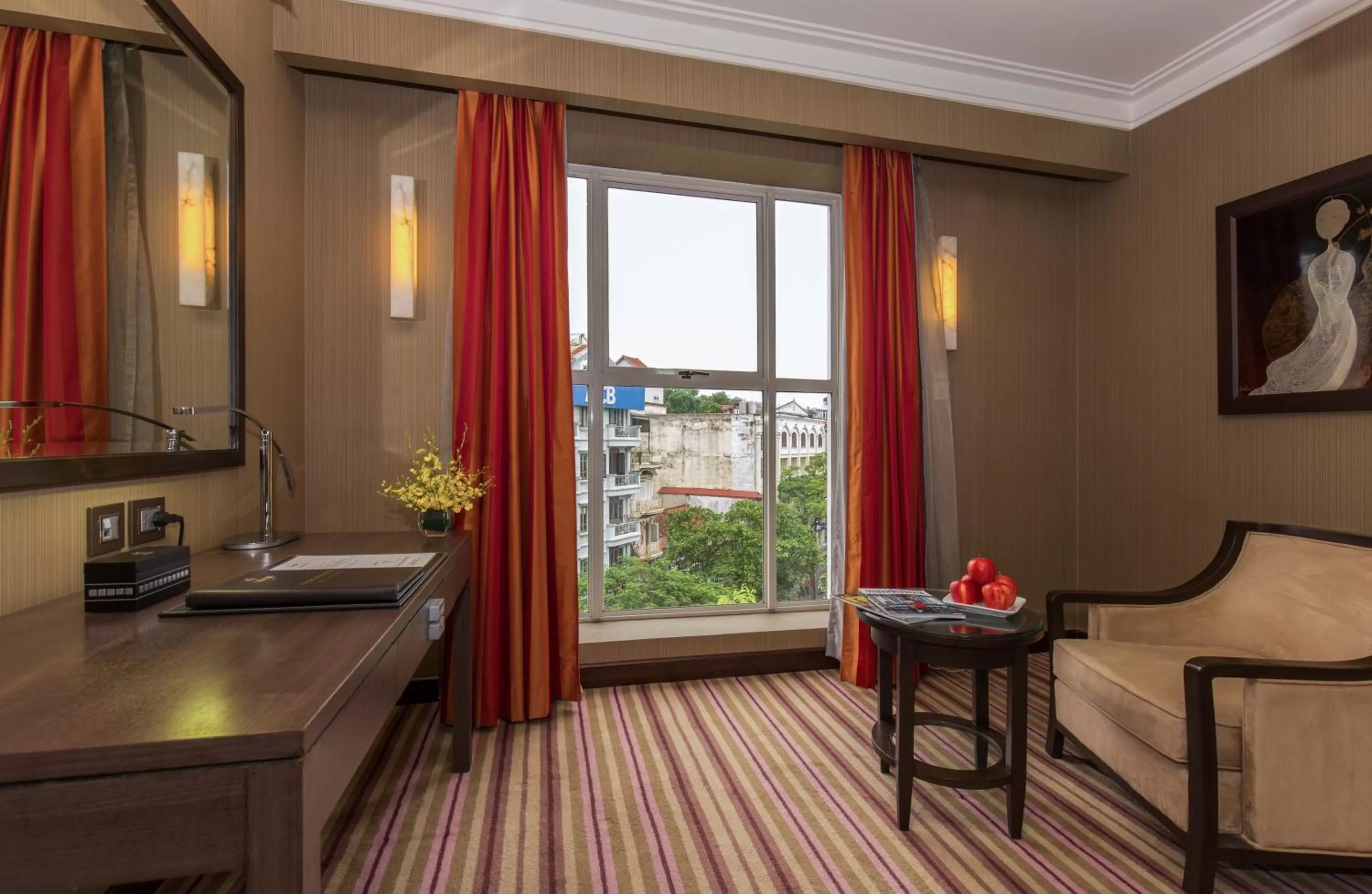 City view in Silk Path Hotel Hanoi
