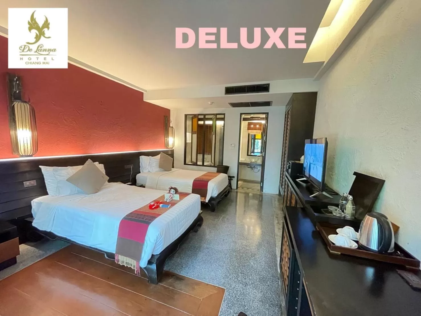 Bedroom, Bed in De Lanna Hotel