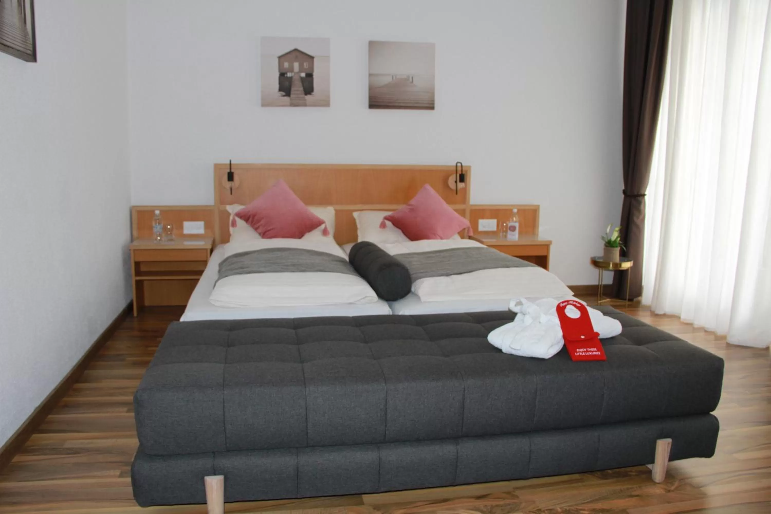 Bed in Enjoy 1313AG Hotel Touring