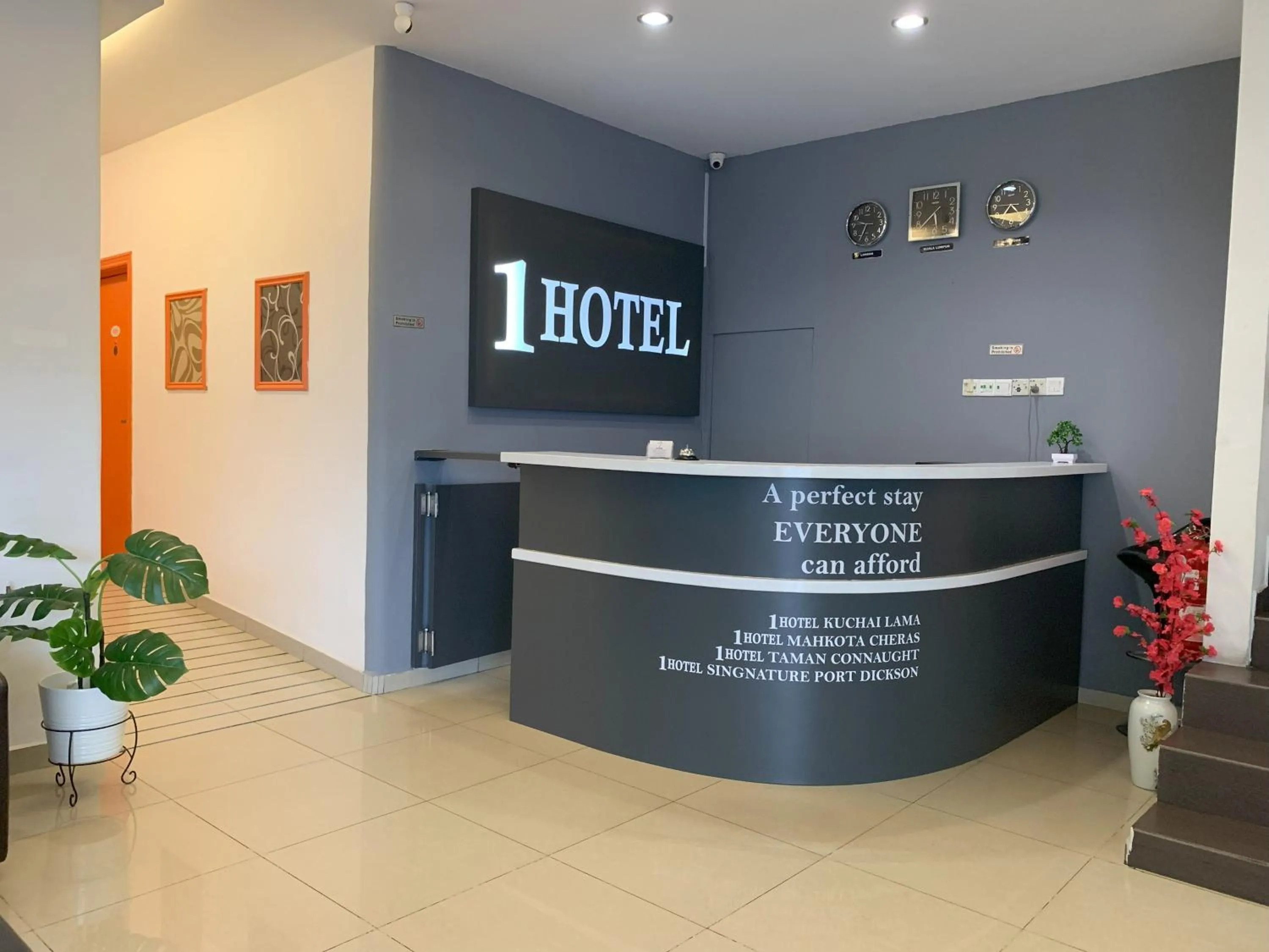 Lobby or reception in 1 Hotel Kuchai Lama