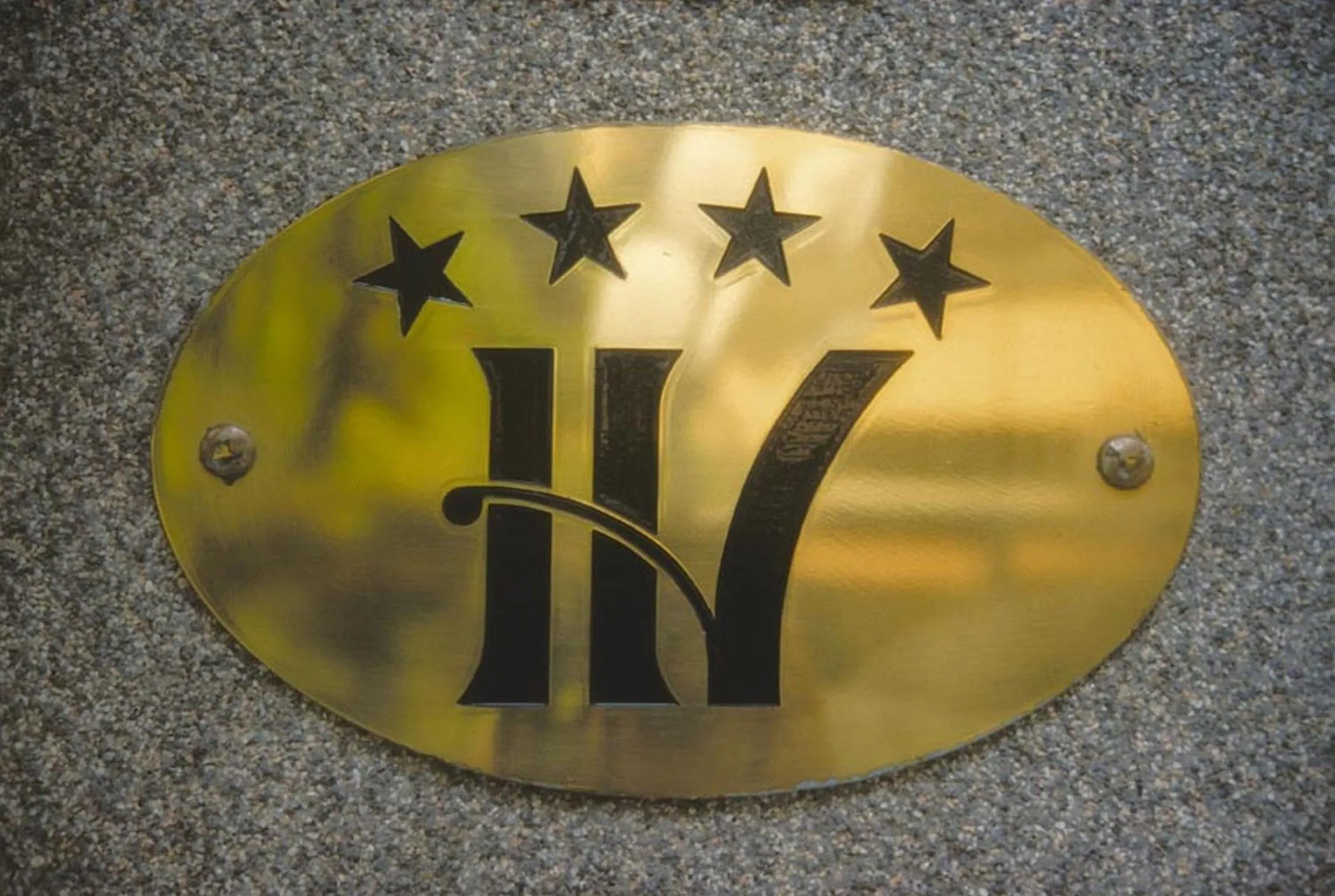 Decorative detail in Hotel Vienna Ostenda e Ristorante il Danubio