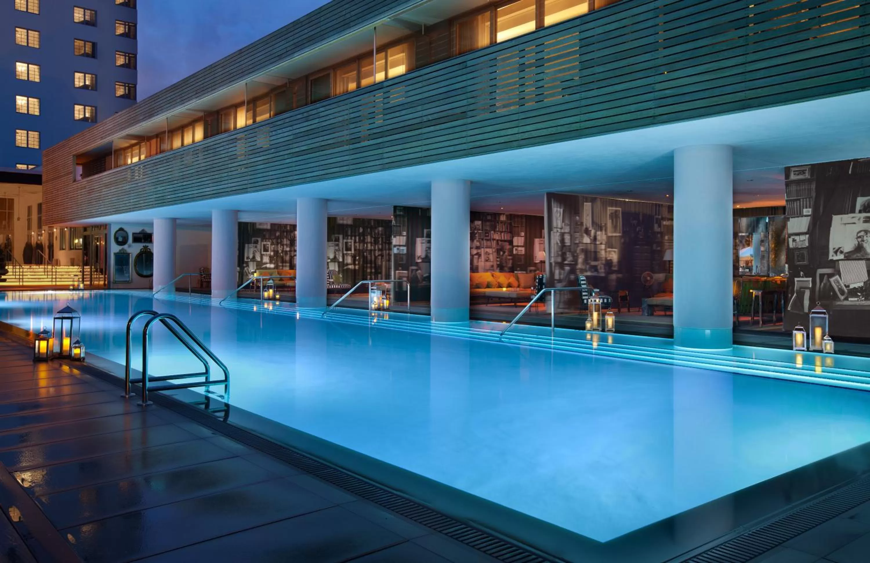 Swimming pool in SLS South Beach