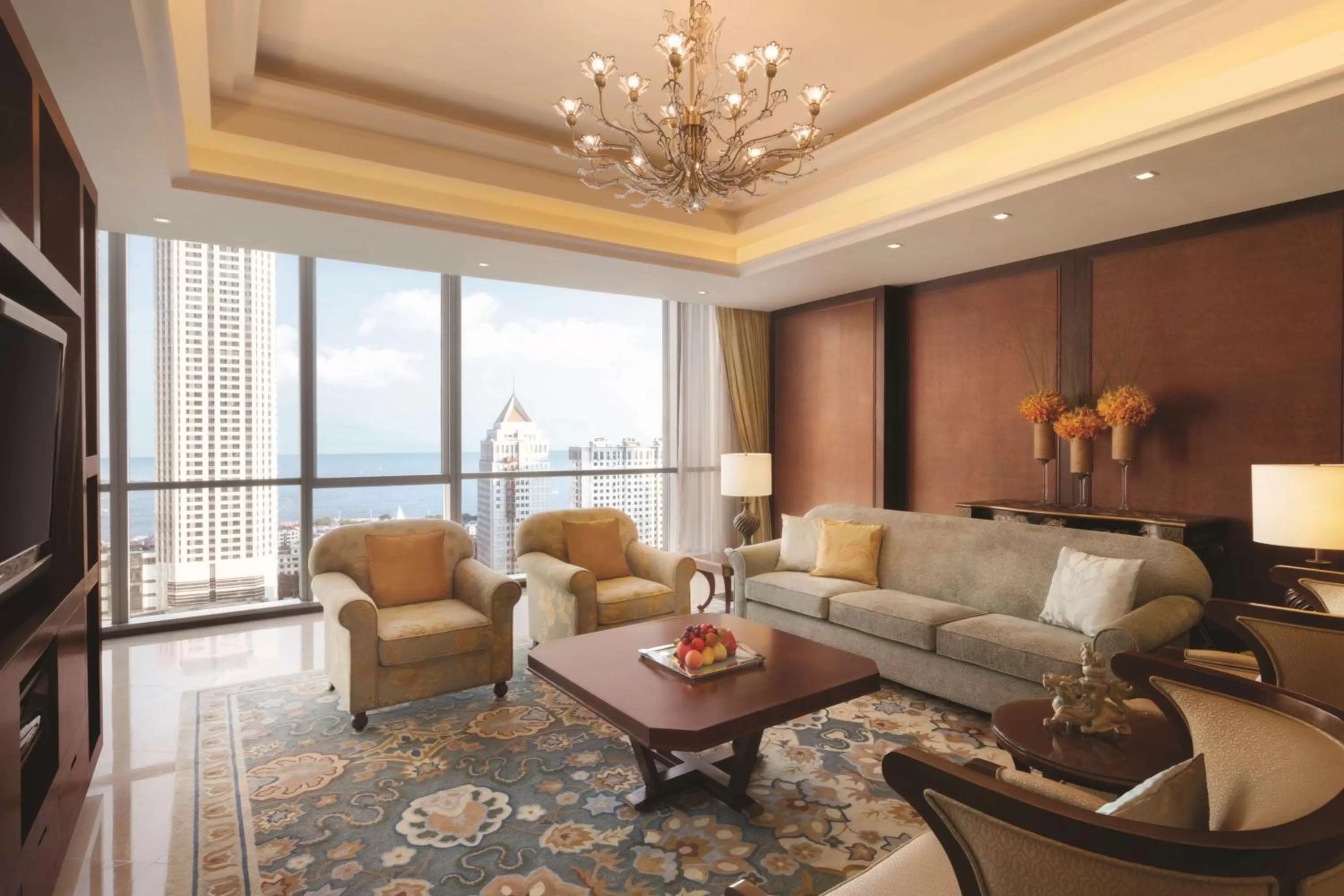 Photo of the whole room in Shangri-La Qingdao - May Fourth Square