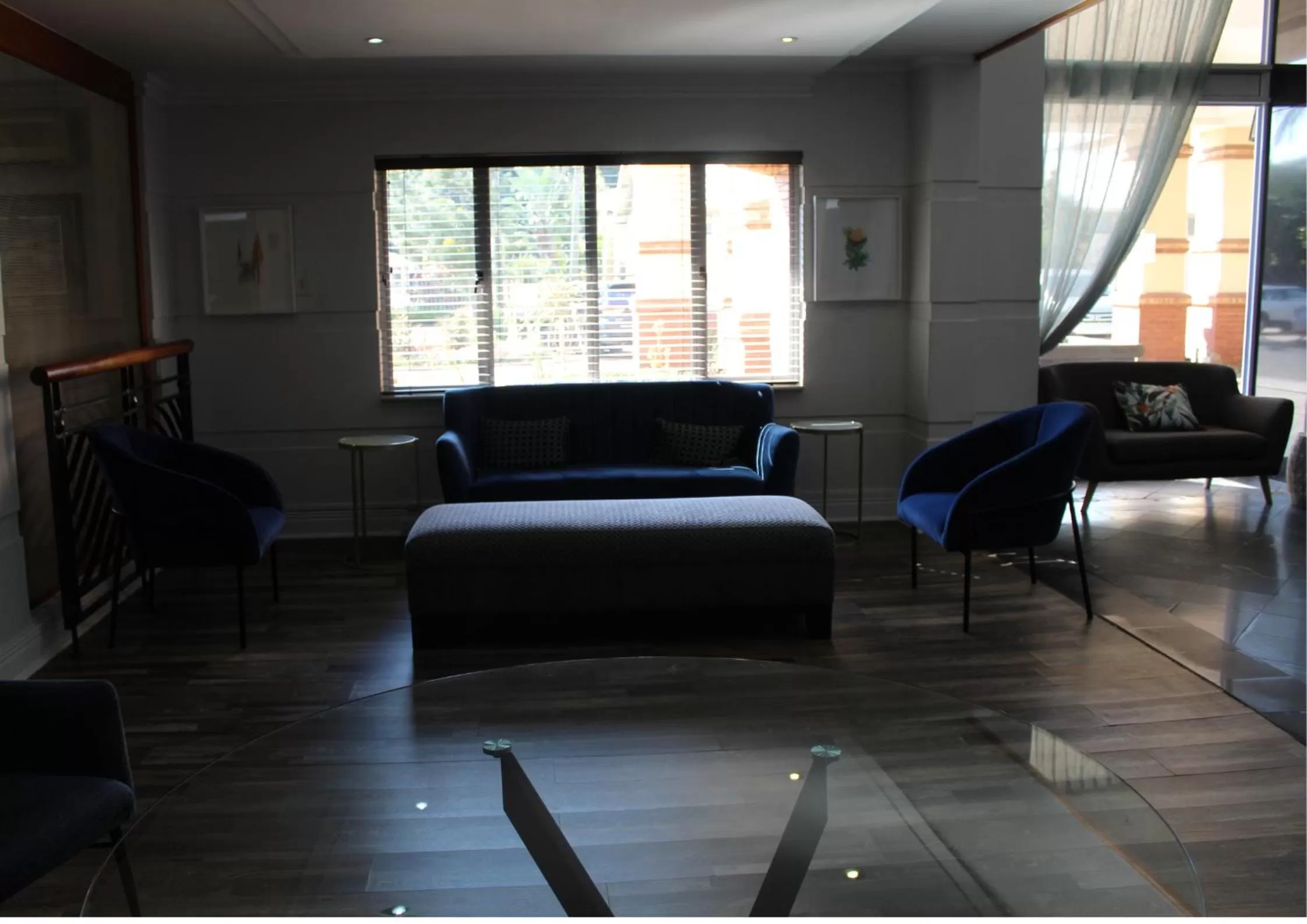 Lobby or reception in The Riverside Hotel