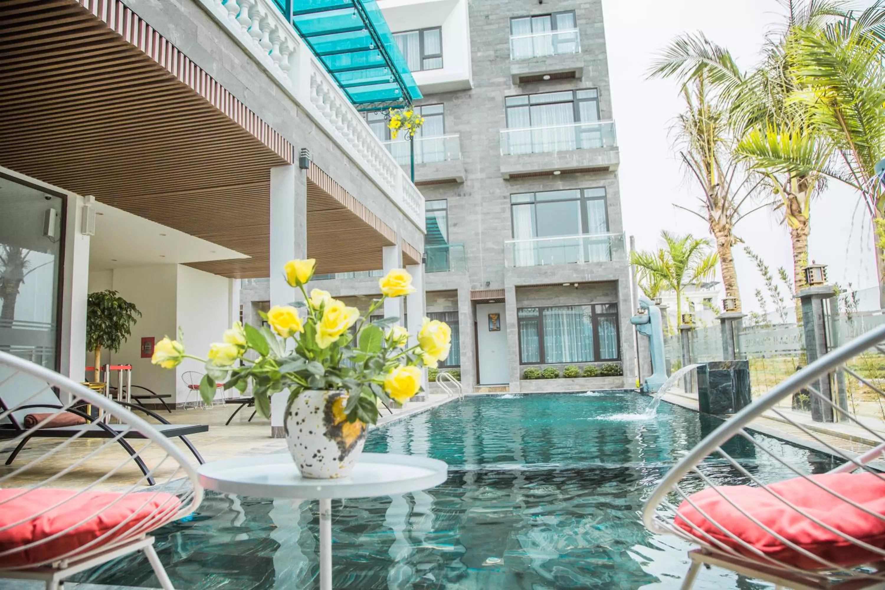 Swimming pool in Ninh Bình Premier hotel