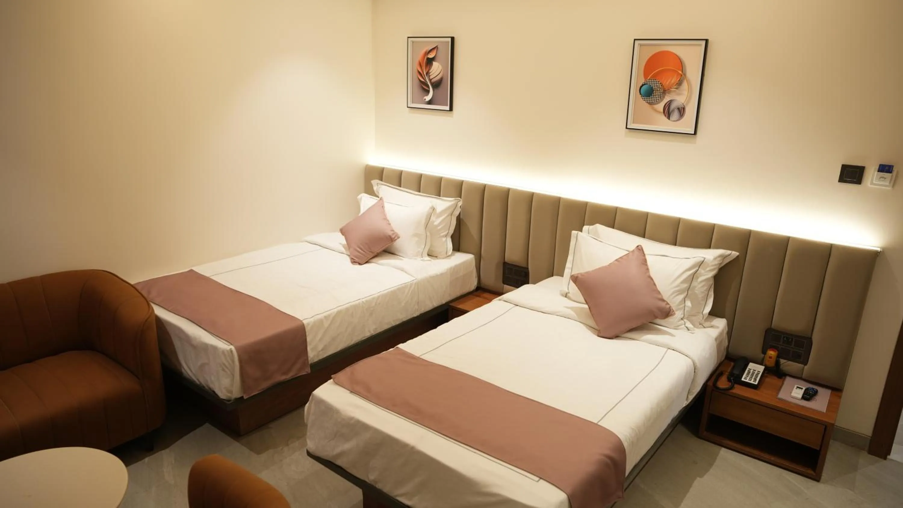 Bed in Jivanta Shirdi