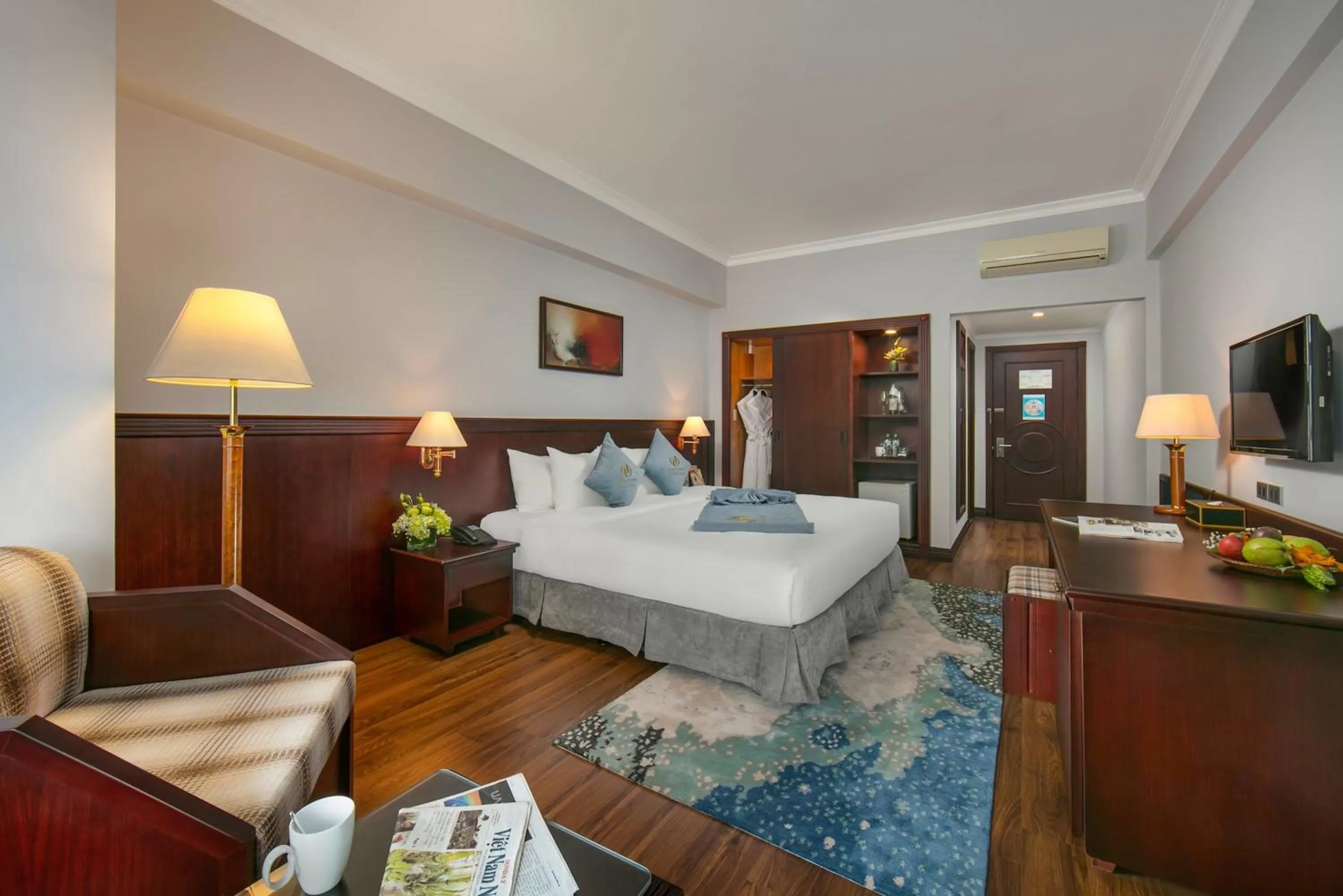 Bedroom in The Tray Hotel Hai Phong