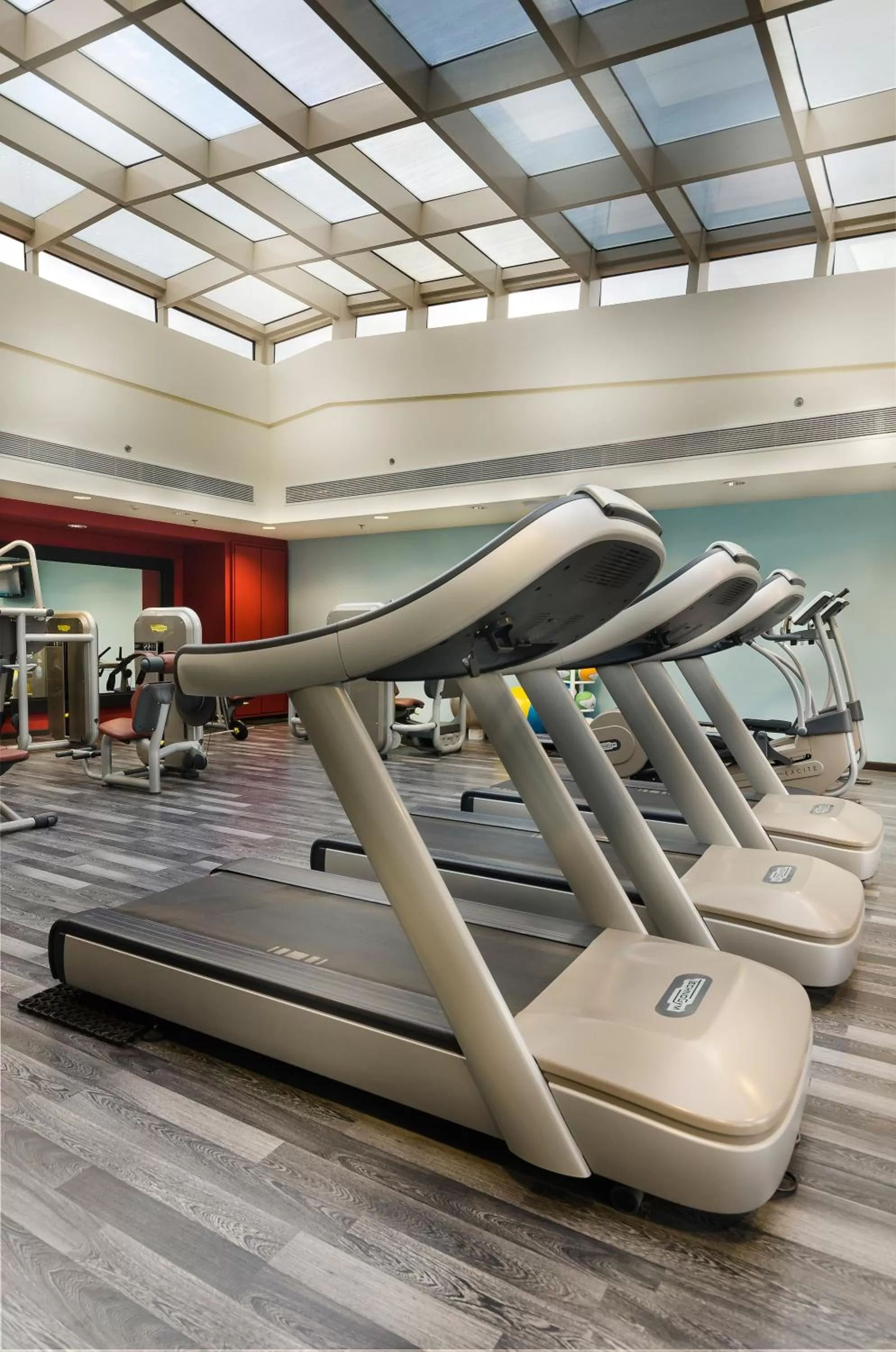 Fitness centre/facilities in Hilton Alexandria Green Plaza