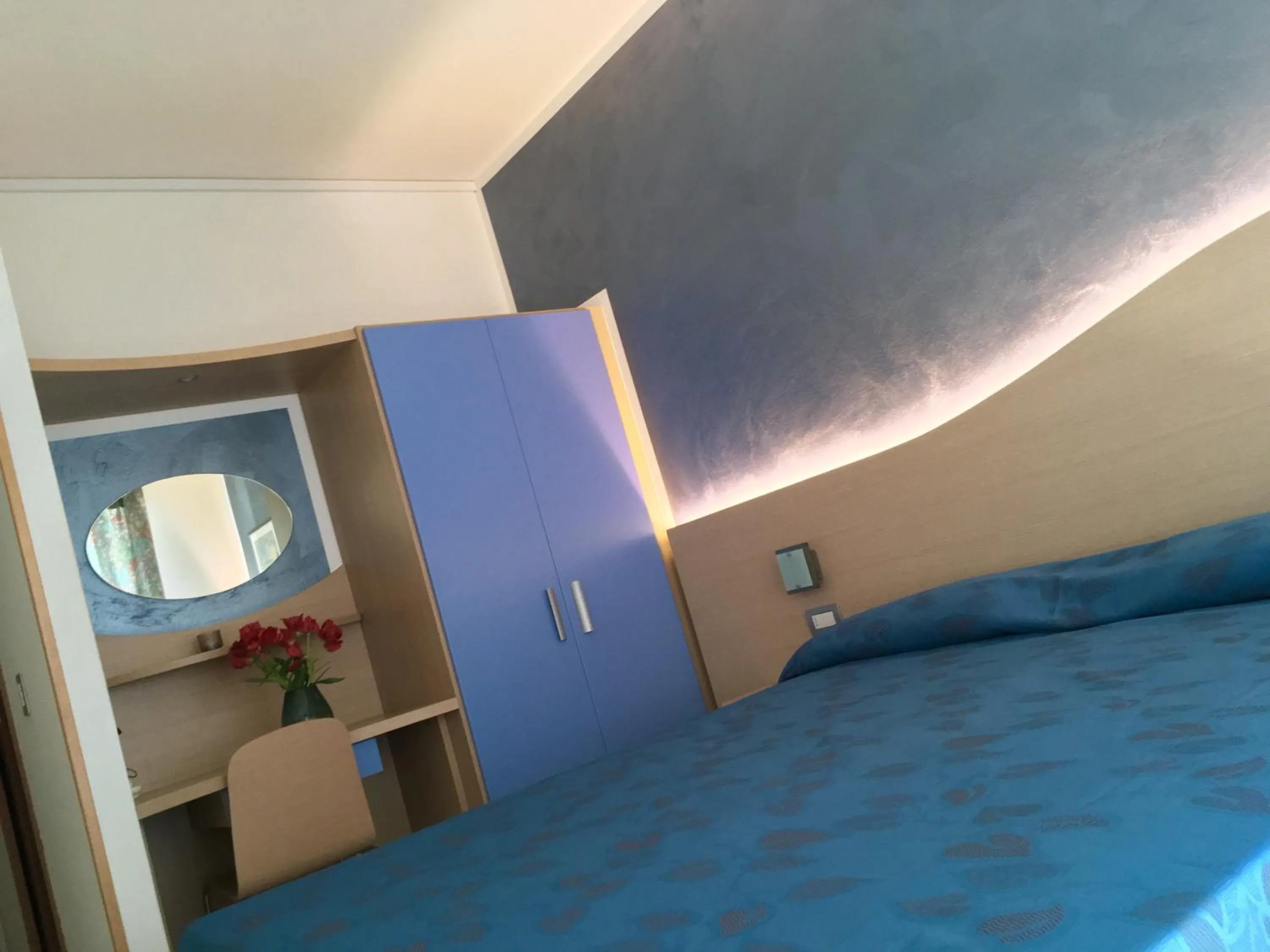 Bedroom, Bed in Albergo Villa Edera