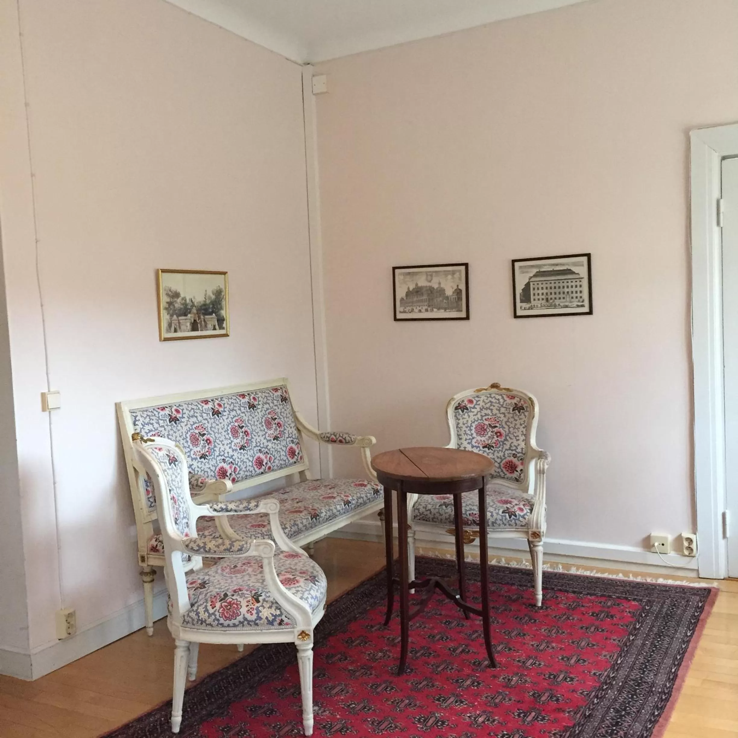Living room in Hesselby Slott