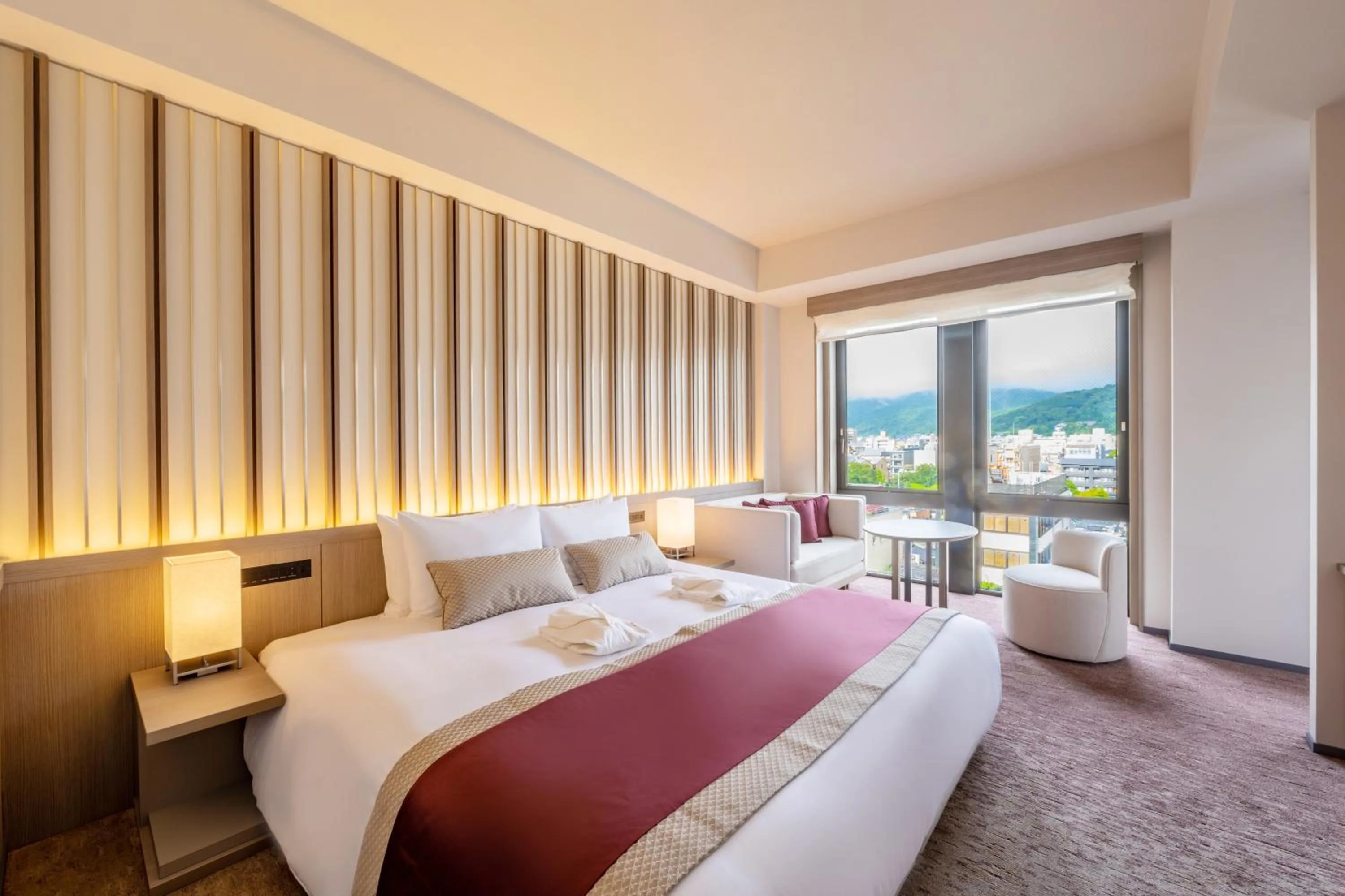 Photo of the whole room, Bed in The Gate Hotel Kyoto Takasegawa by Hulic