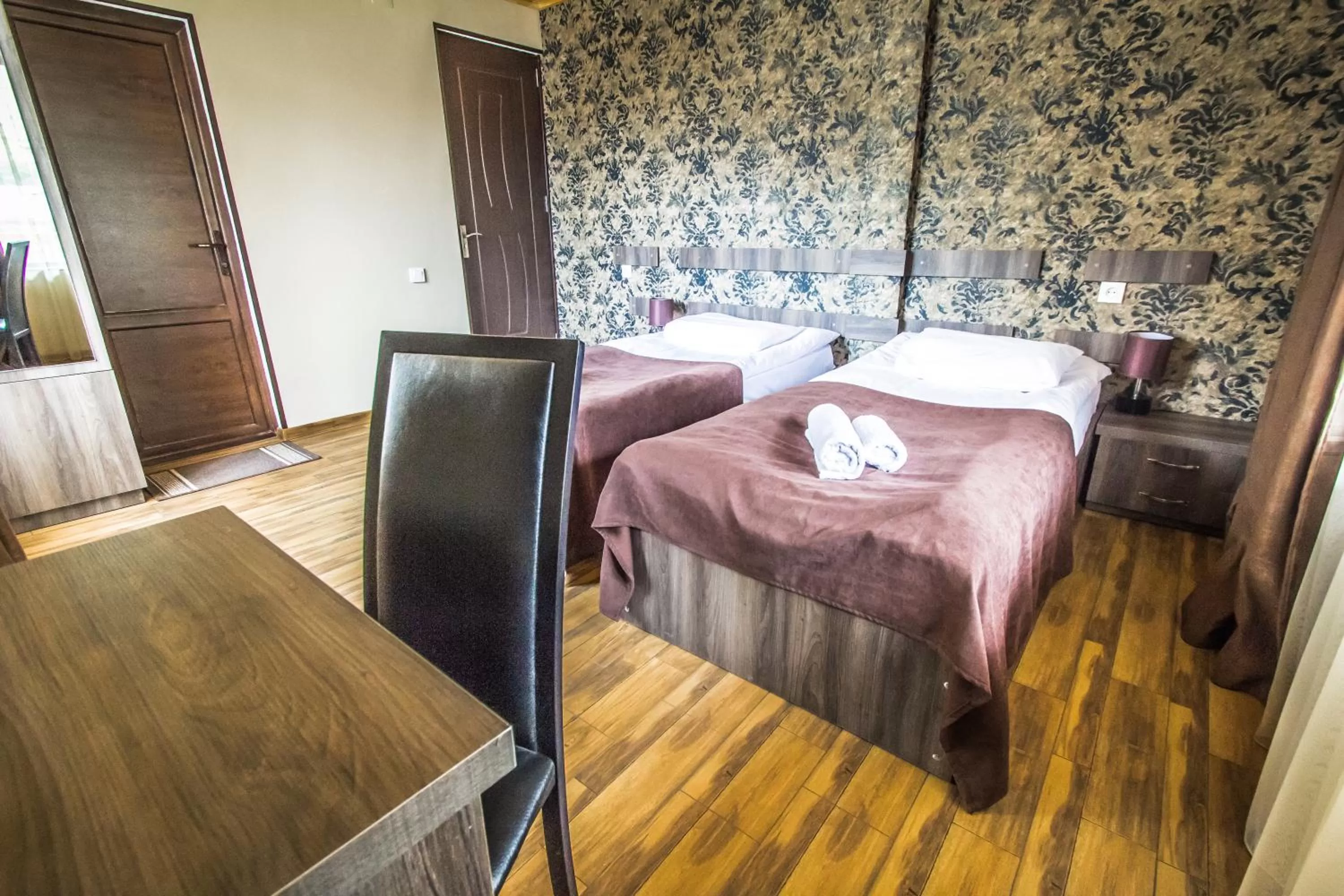 Twin Room with Balcony in Hotel Svanseti