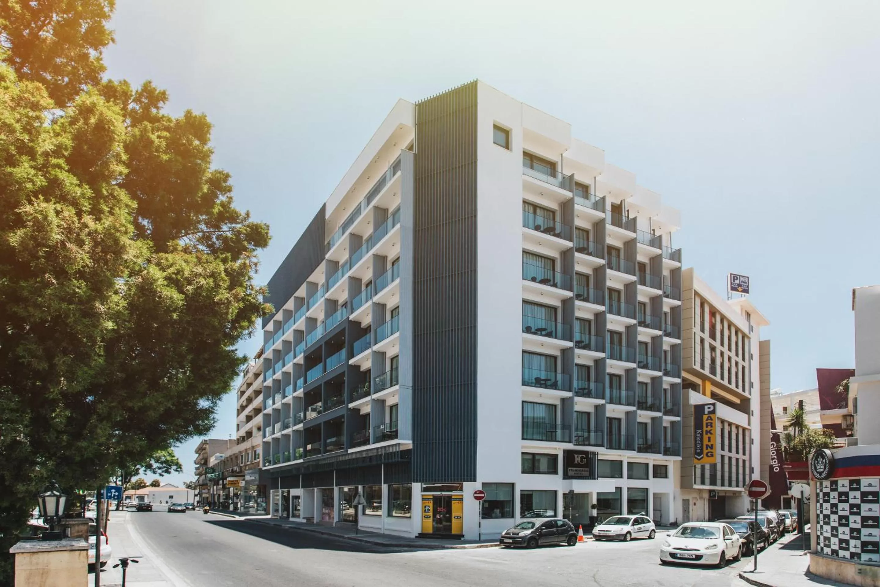 Property building in Frangiorgio Hotel