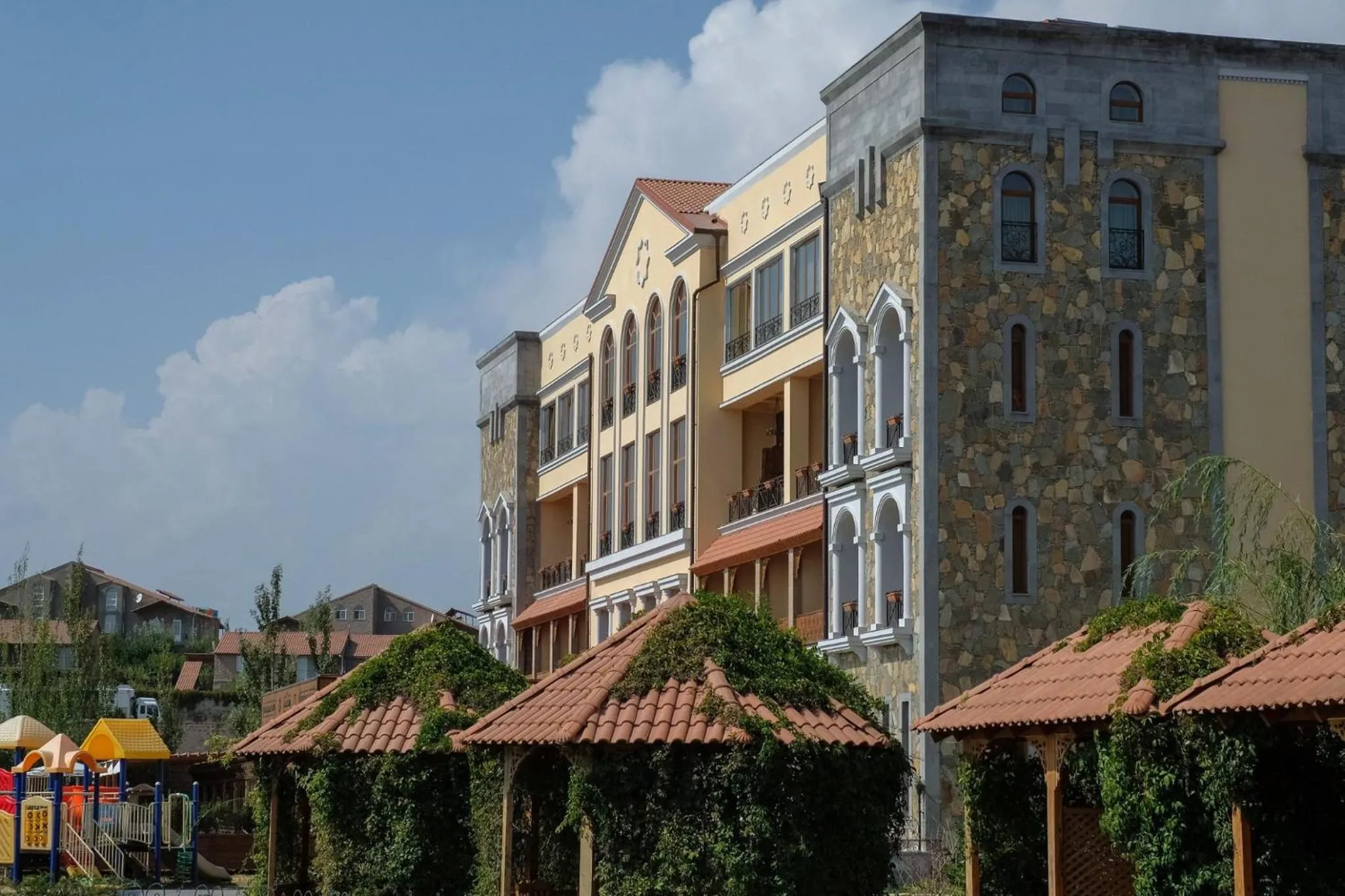 Property building in Caucasus Hotel