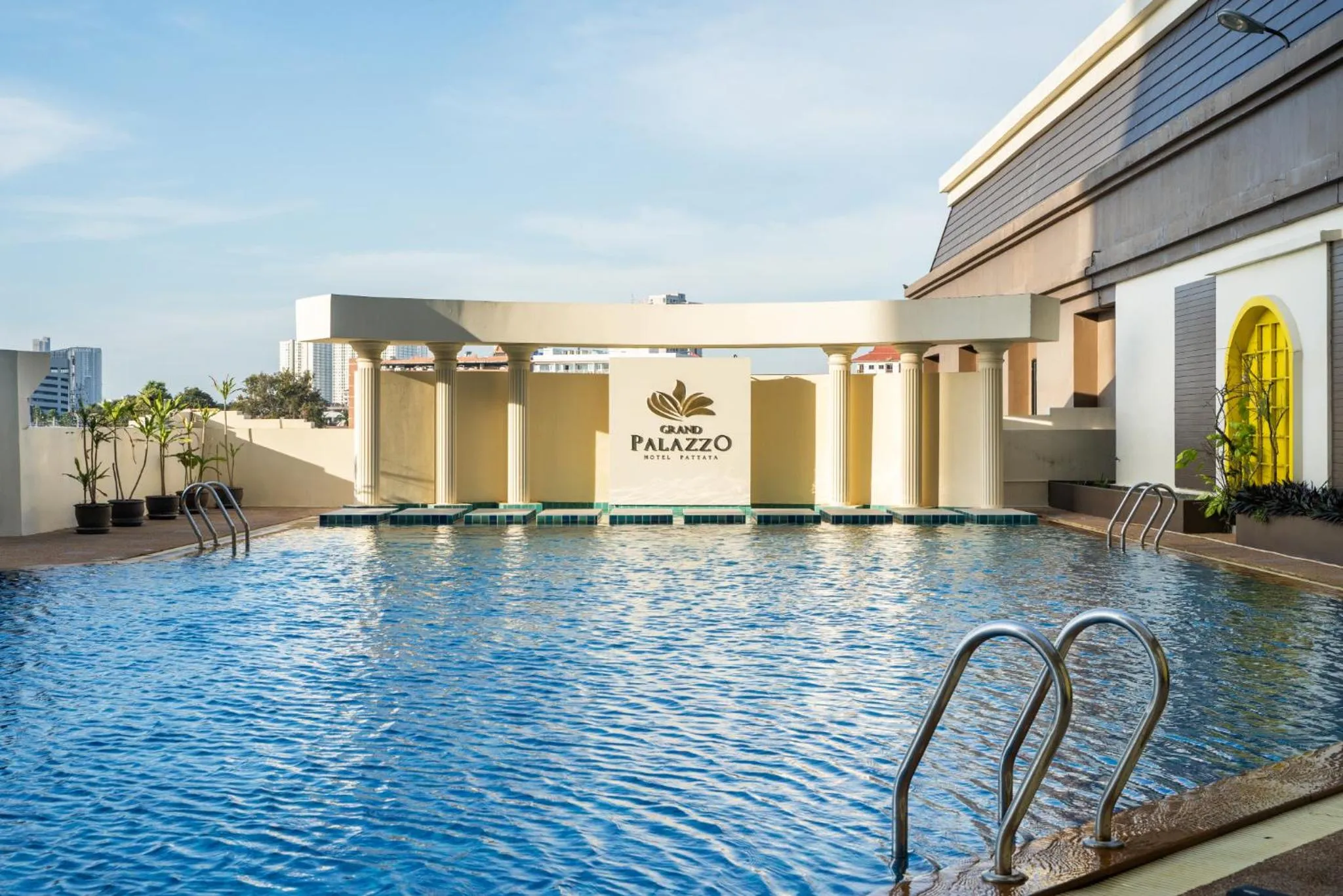 Pool view in Grand Palazzo Hotel - SHA Extra Plus