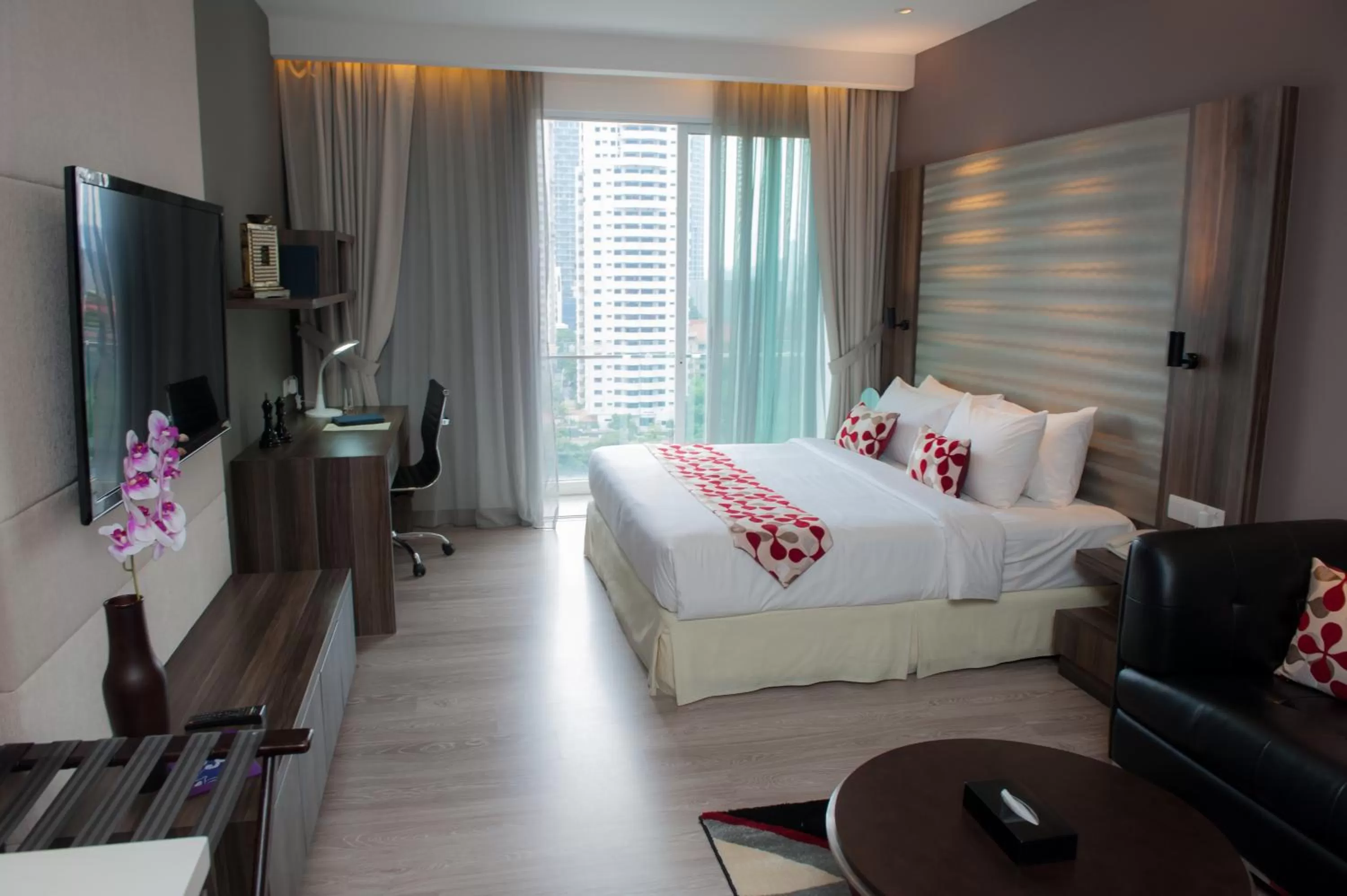 Bed in Ramada Suites by Wyndham Kuala Lumpur City Centre
